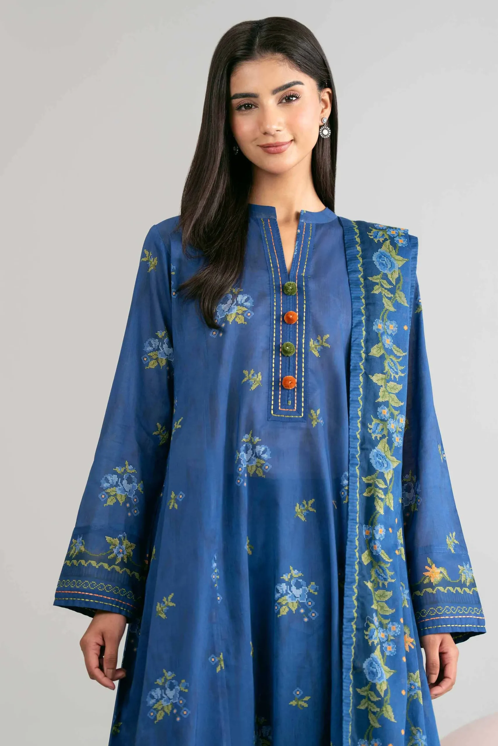 3 Piece - Printed Loose Fabric - 42602417