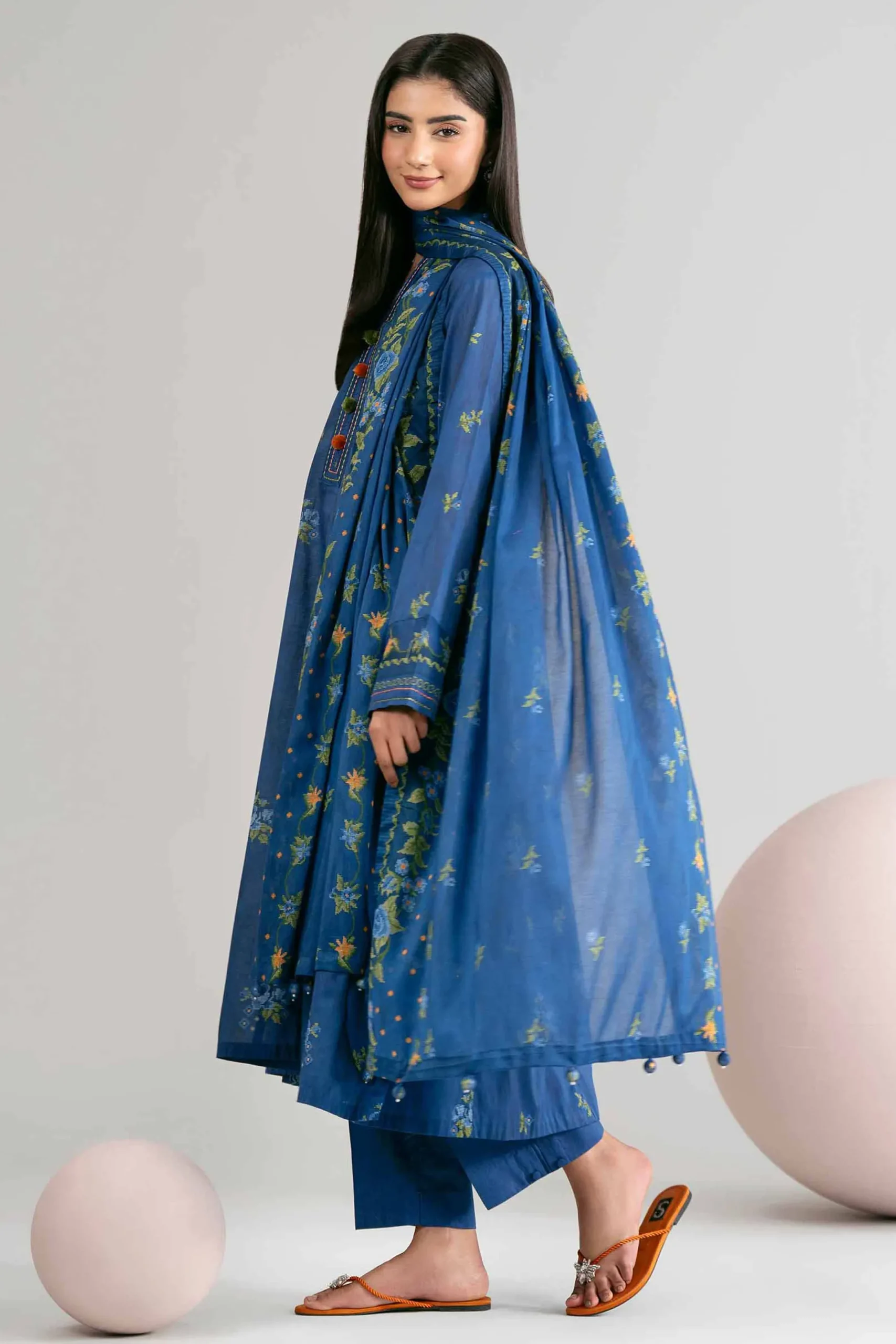 3 Piece - Printed Loose Fabric - 42602417