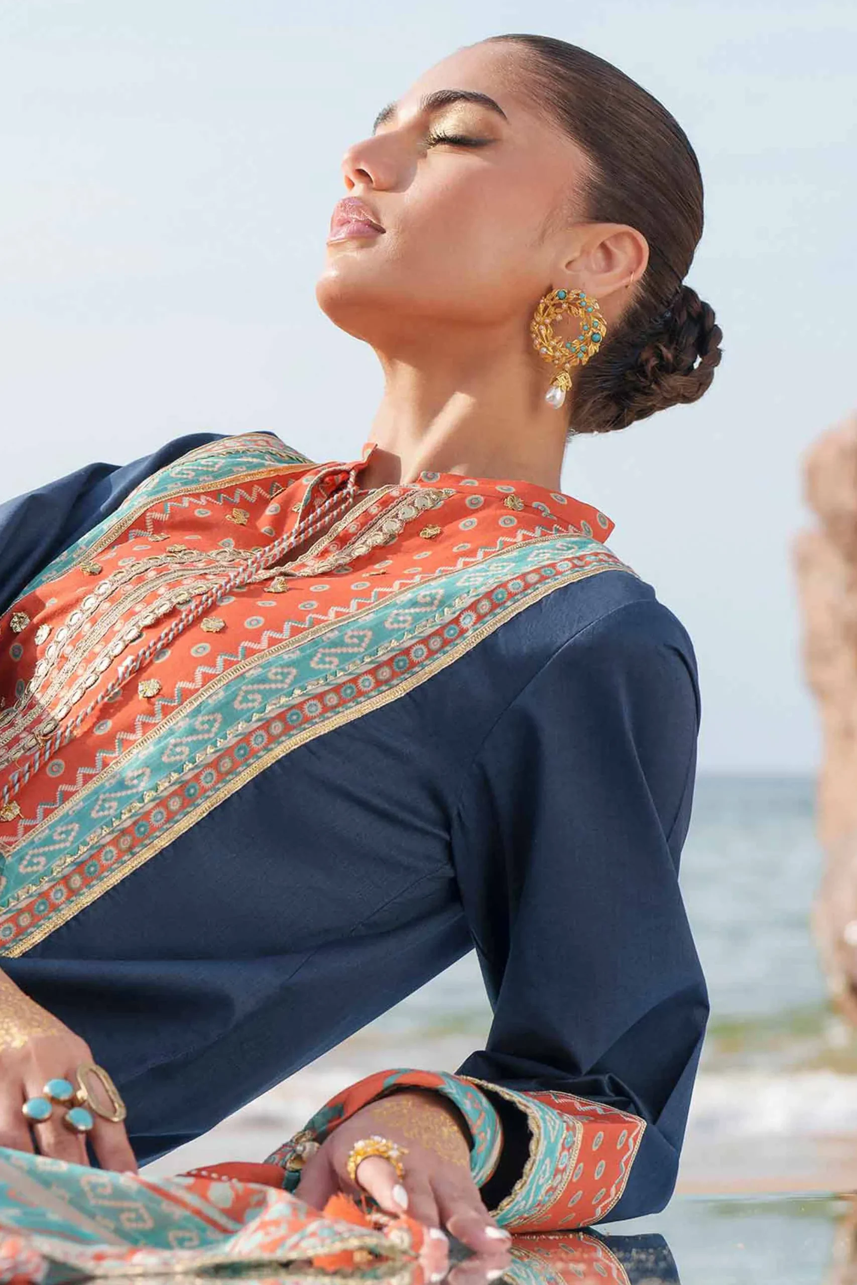 3 Piece - Printed Loose Fabric - 42602381