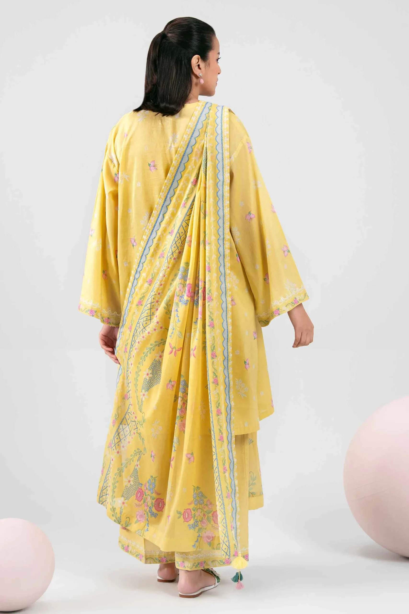 3 Piece - Printed Loose Fabric - 42602339