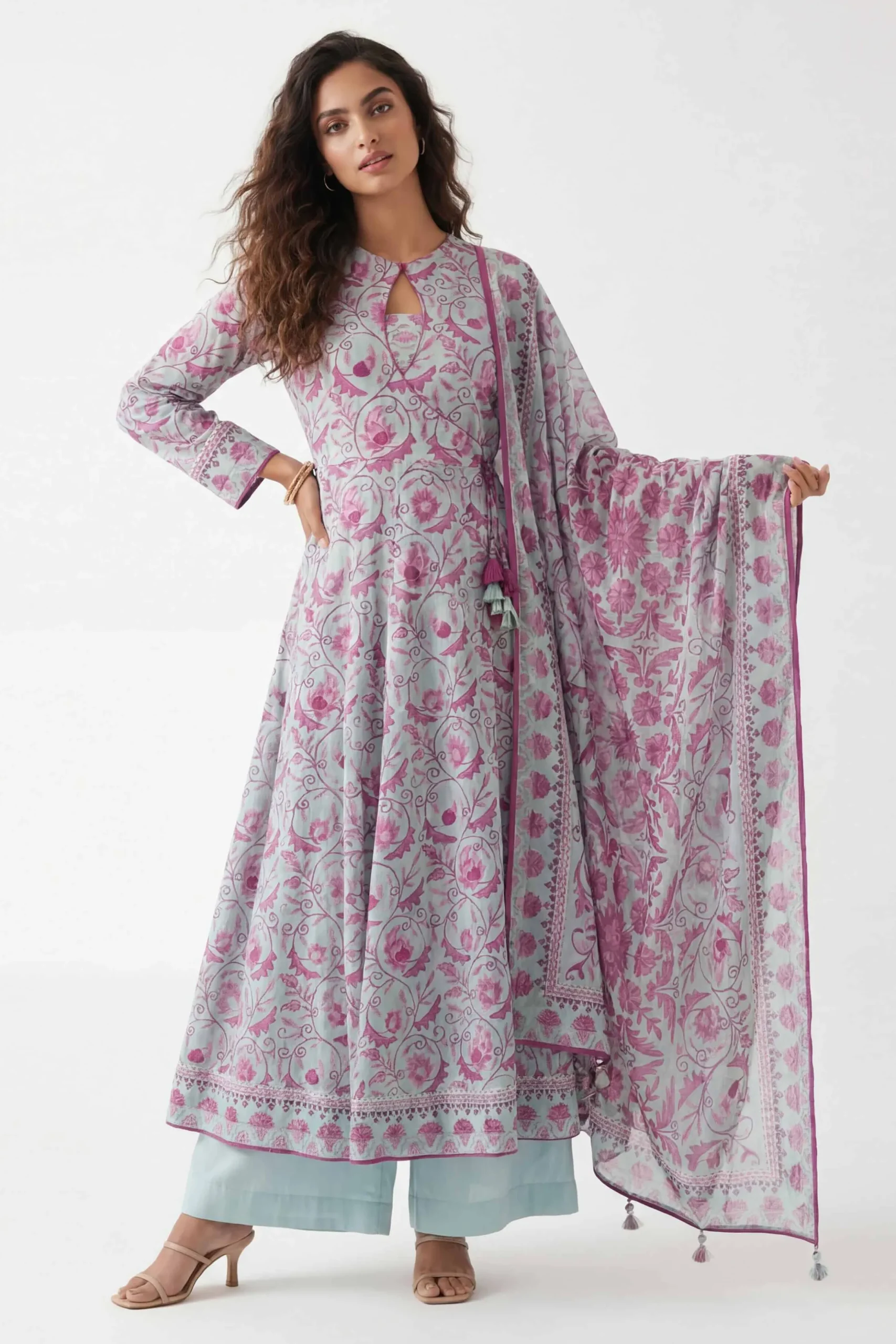 3 Piece - Printed Loose Fabric - 42602382