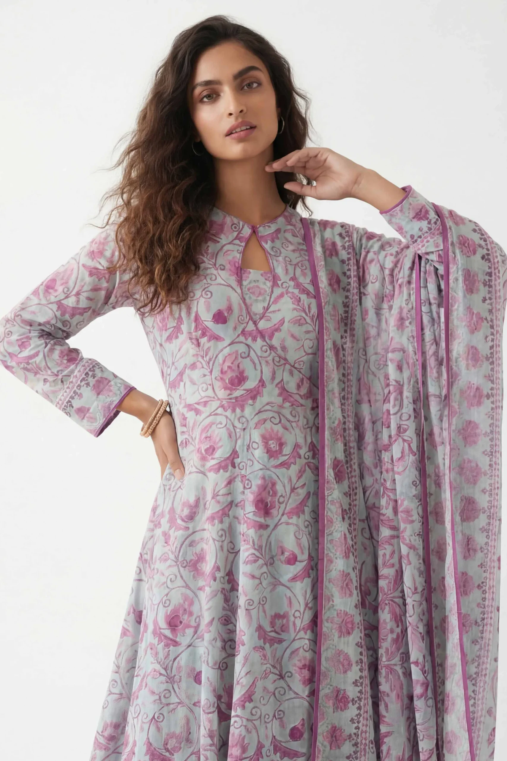 3 Piece - Printed Loose Fabric - 42602382