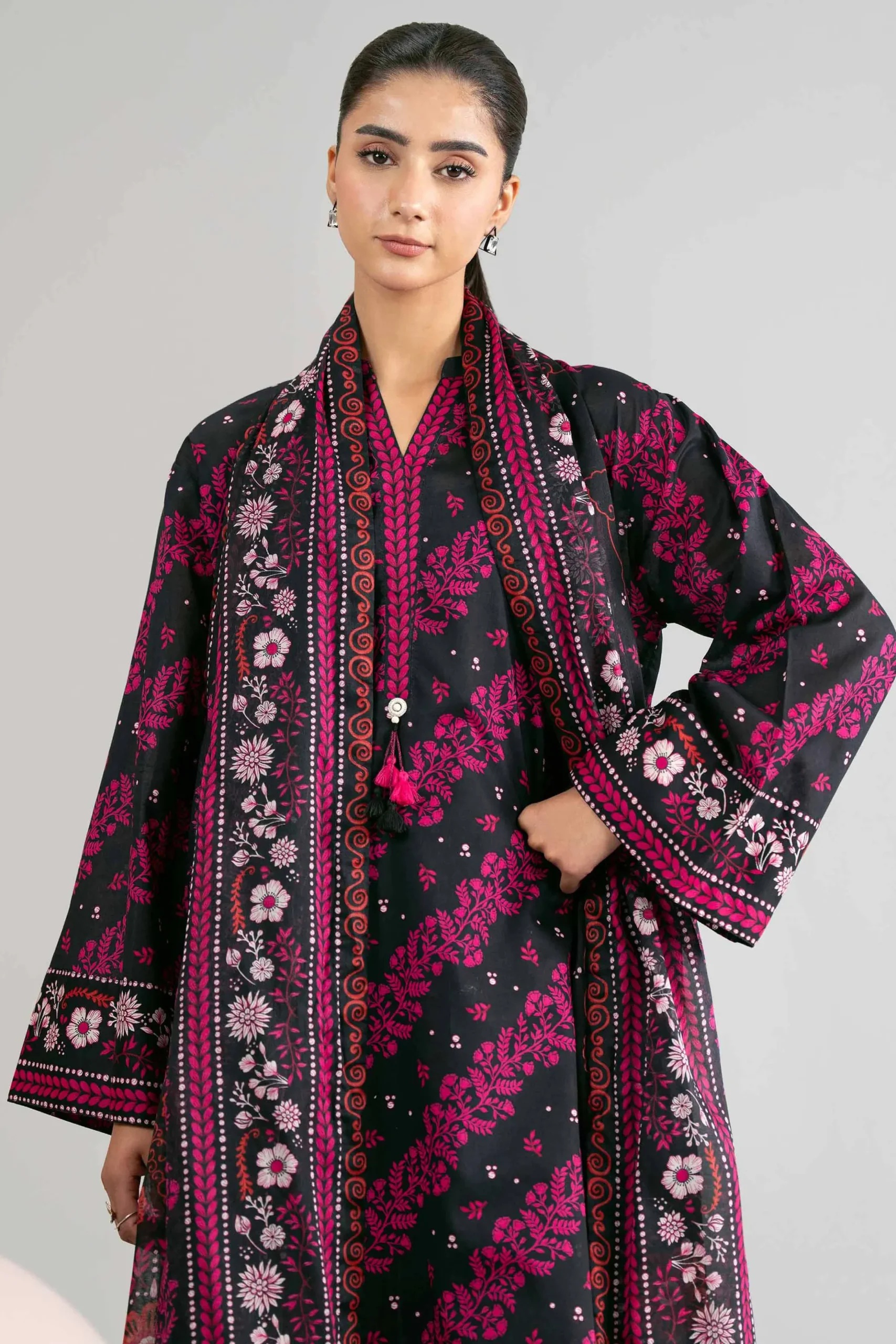 3 Piece - Printed Loose Fabric - 42602432