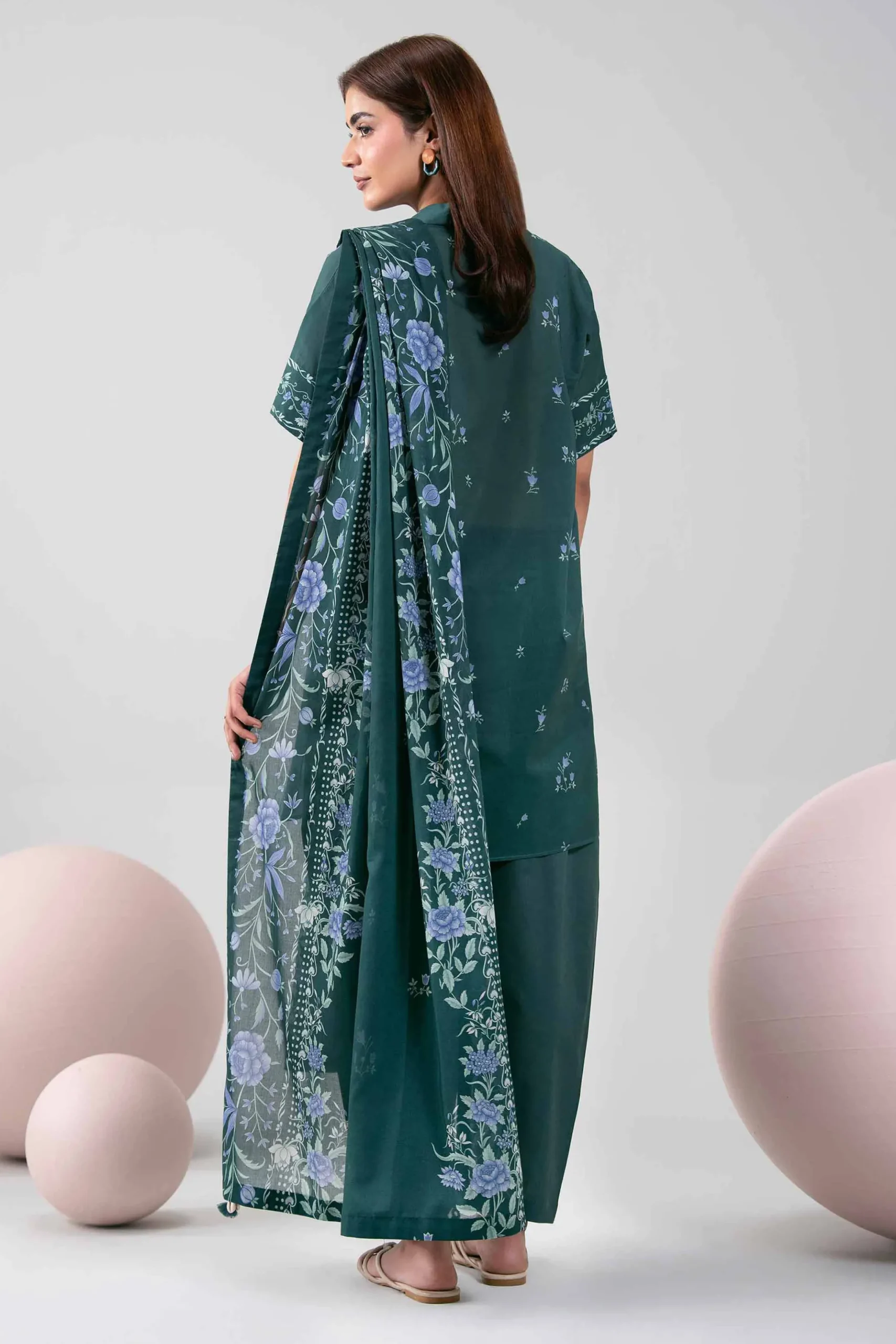 3 Piece - Printed Loose Fabric - 42602341