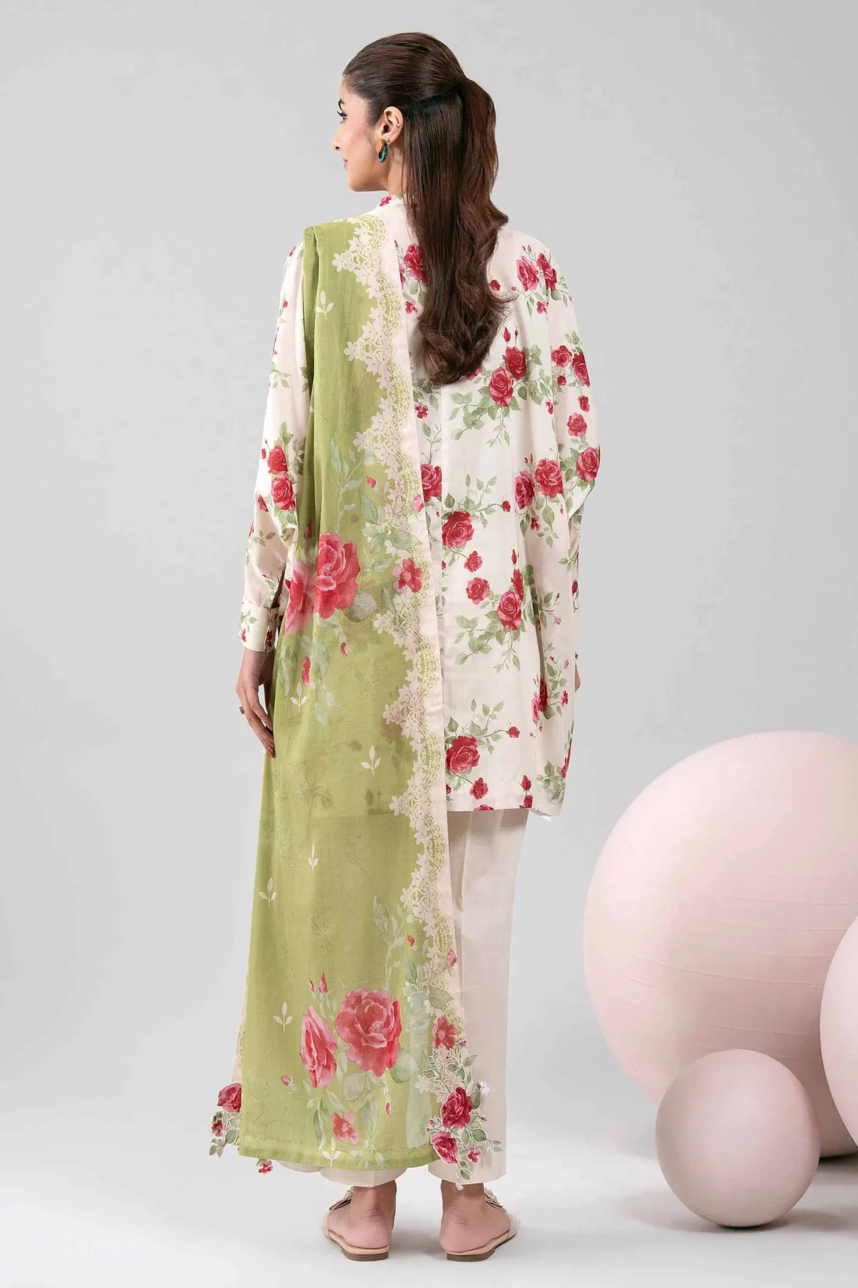 3 Piece - Printed Loose Fabric - 42602337