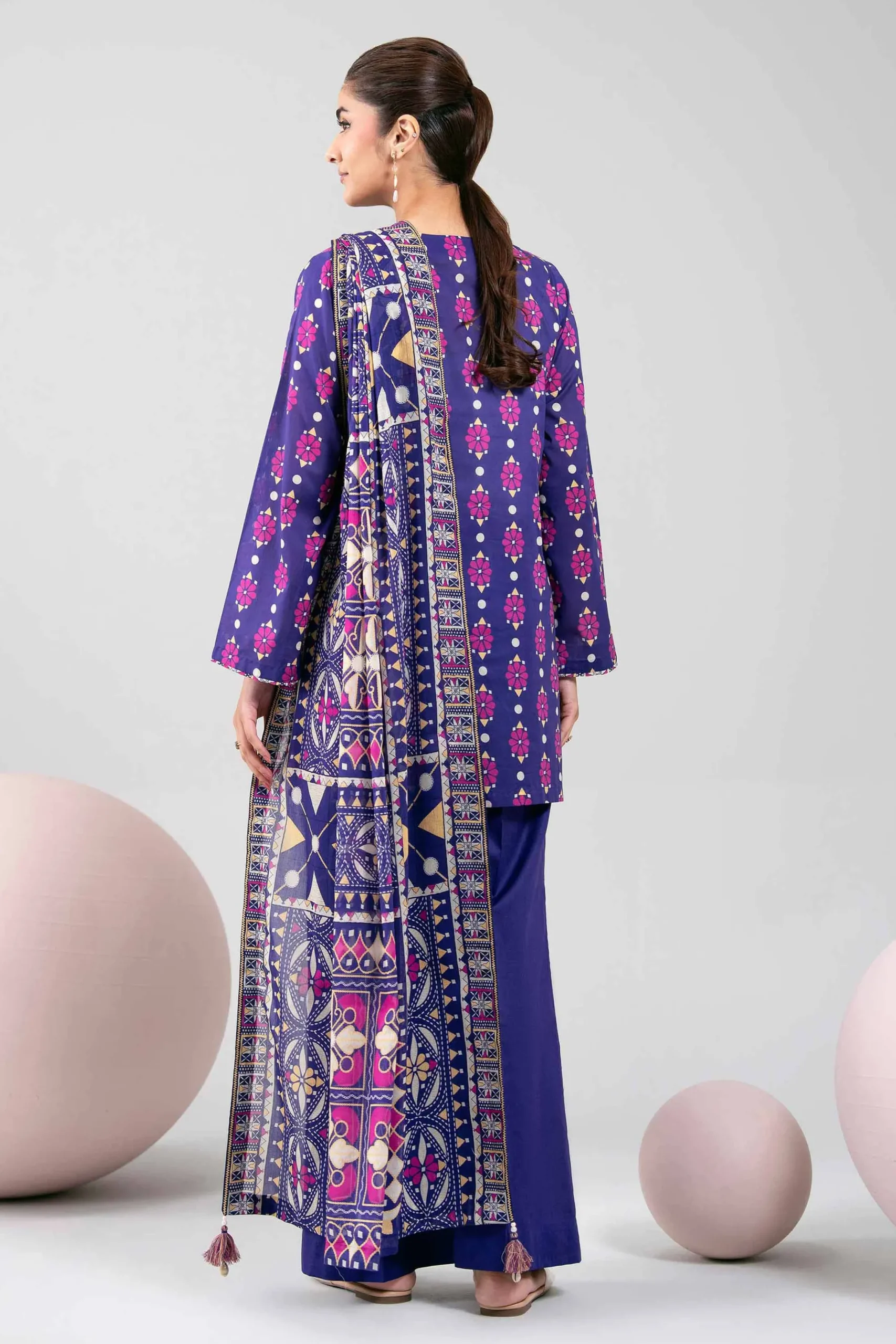 3 Piece - Printed Loose Fabric - 42602380