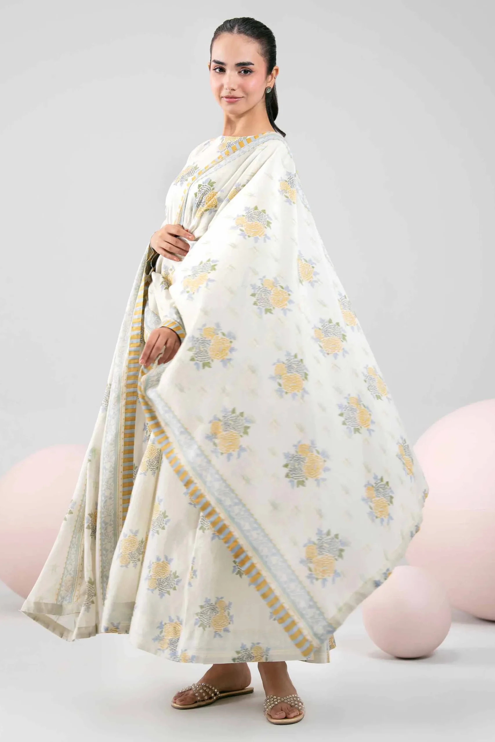 3 Piece - Printed Loose Fabric - 42602390