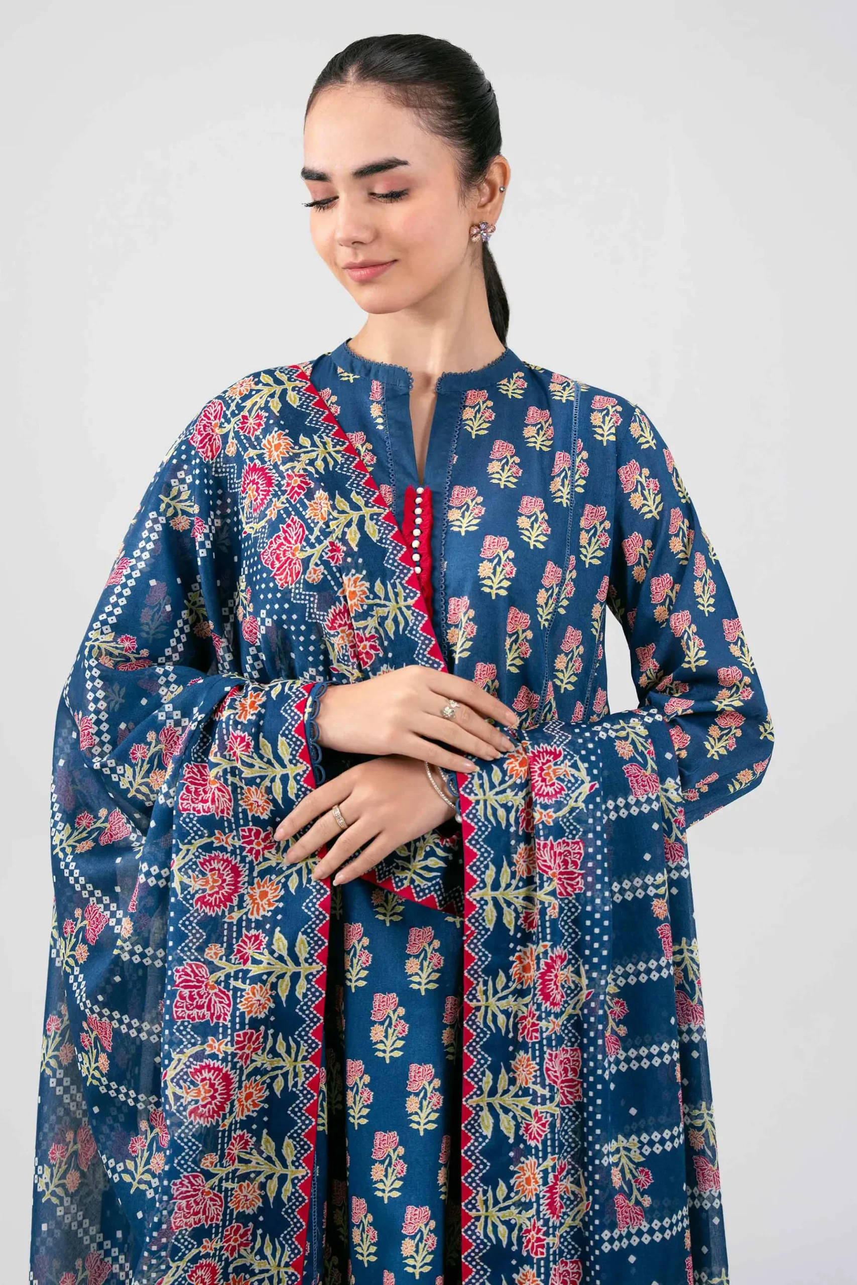 3 Piece - Printed Loose Fabric - 42602379