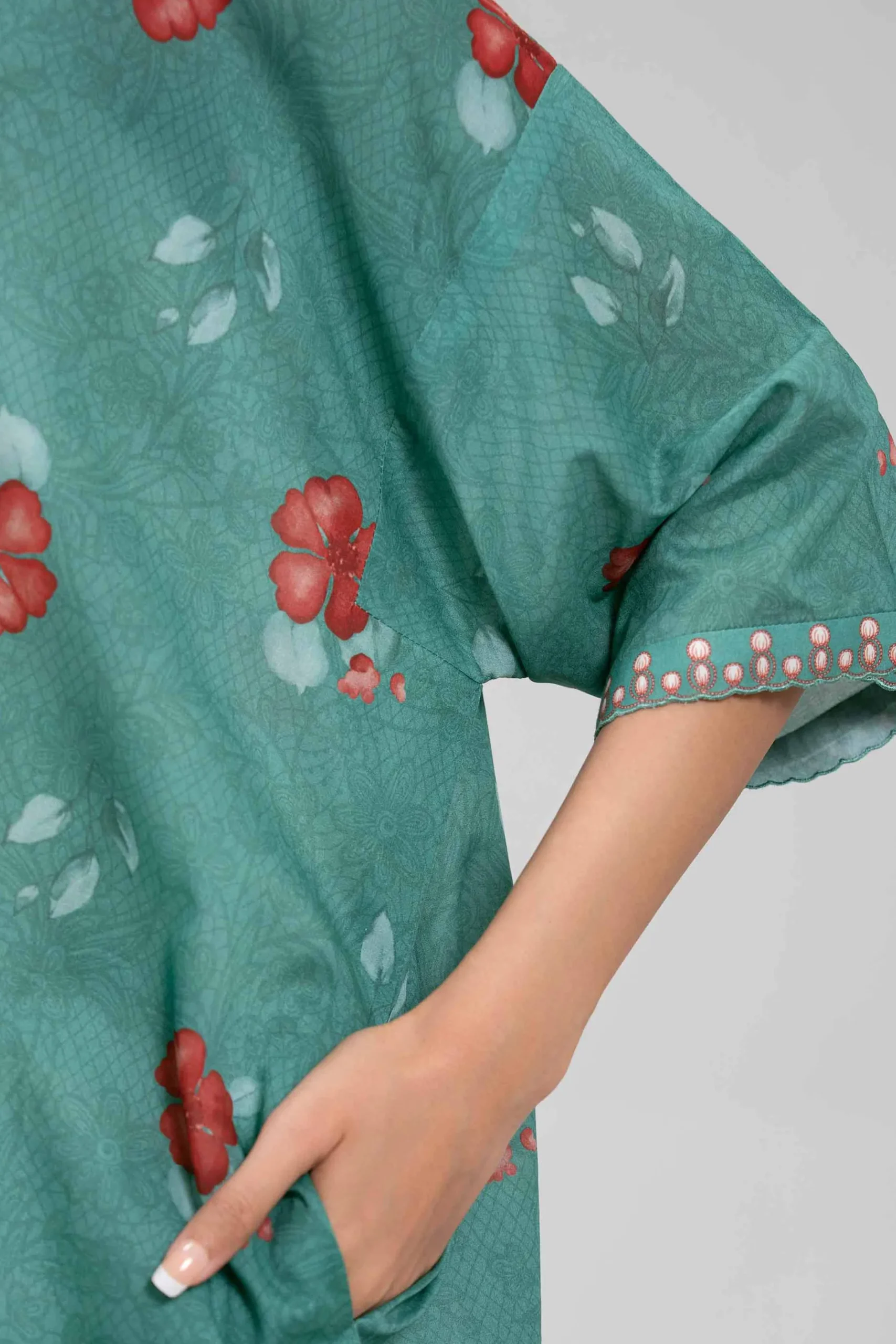 3 Piece - Printed Loose Fabric - 42602338