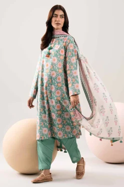 3 Piece - Printed Loose Fabric - 42602348