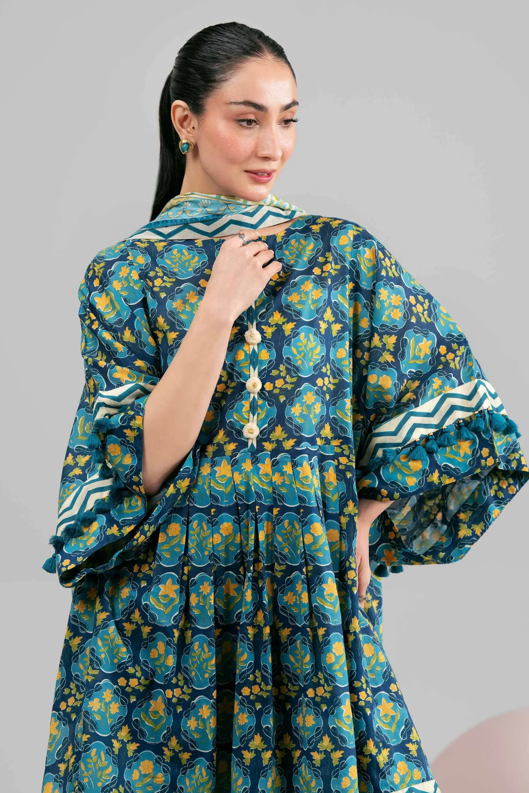 3 Piece - Printed Loose Fabric - 42602373