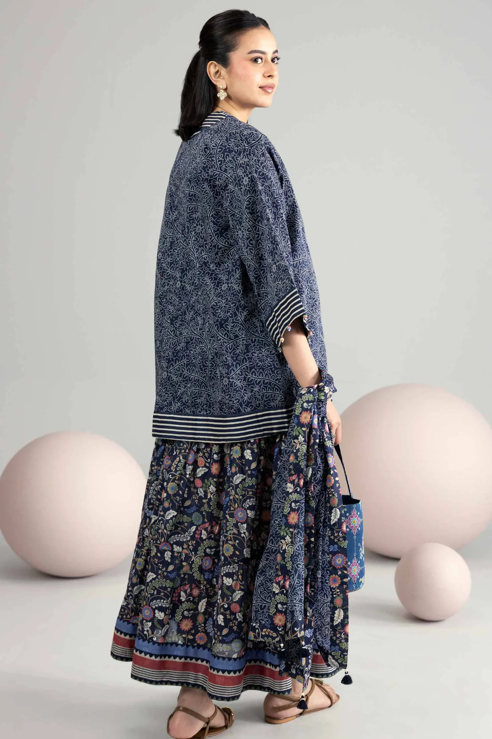 3 Piece - Printed Loose Fabric - 42602530
