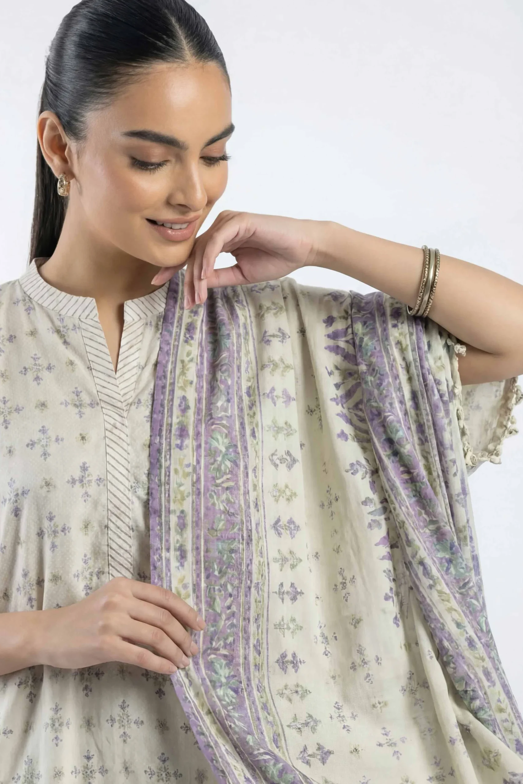 3 Piece - Printed Loose Fabric - 42602347