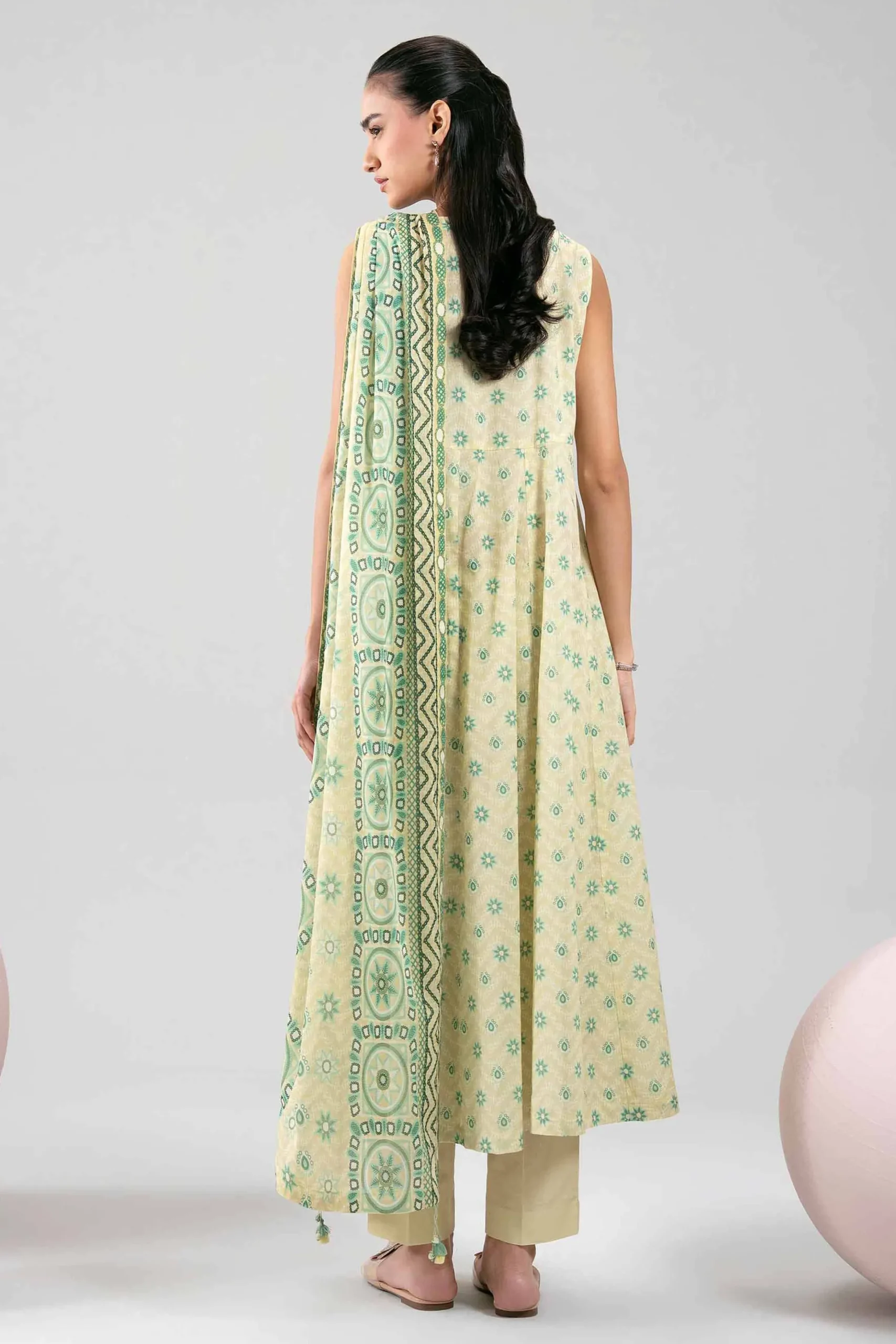 3 Piece - Printed Loose Fabric - 42602383