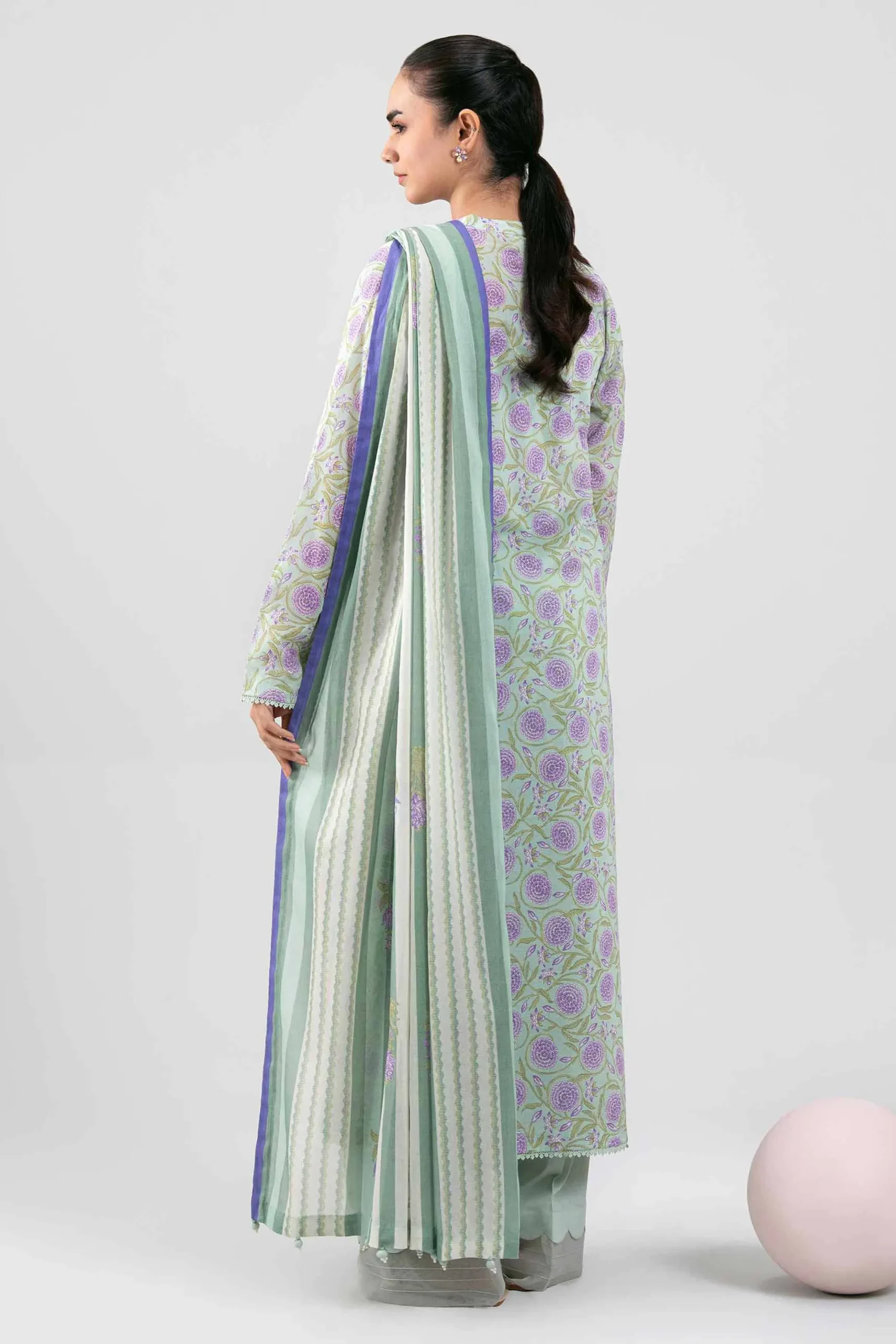 3 Piece - Printed Loose Fabric - 42602386
