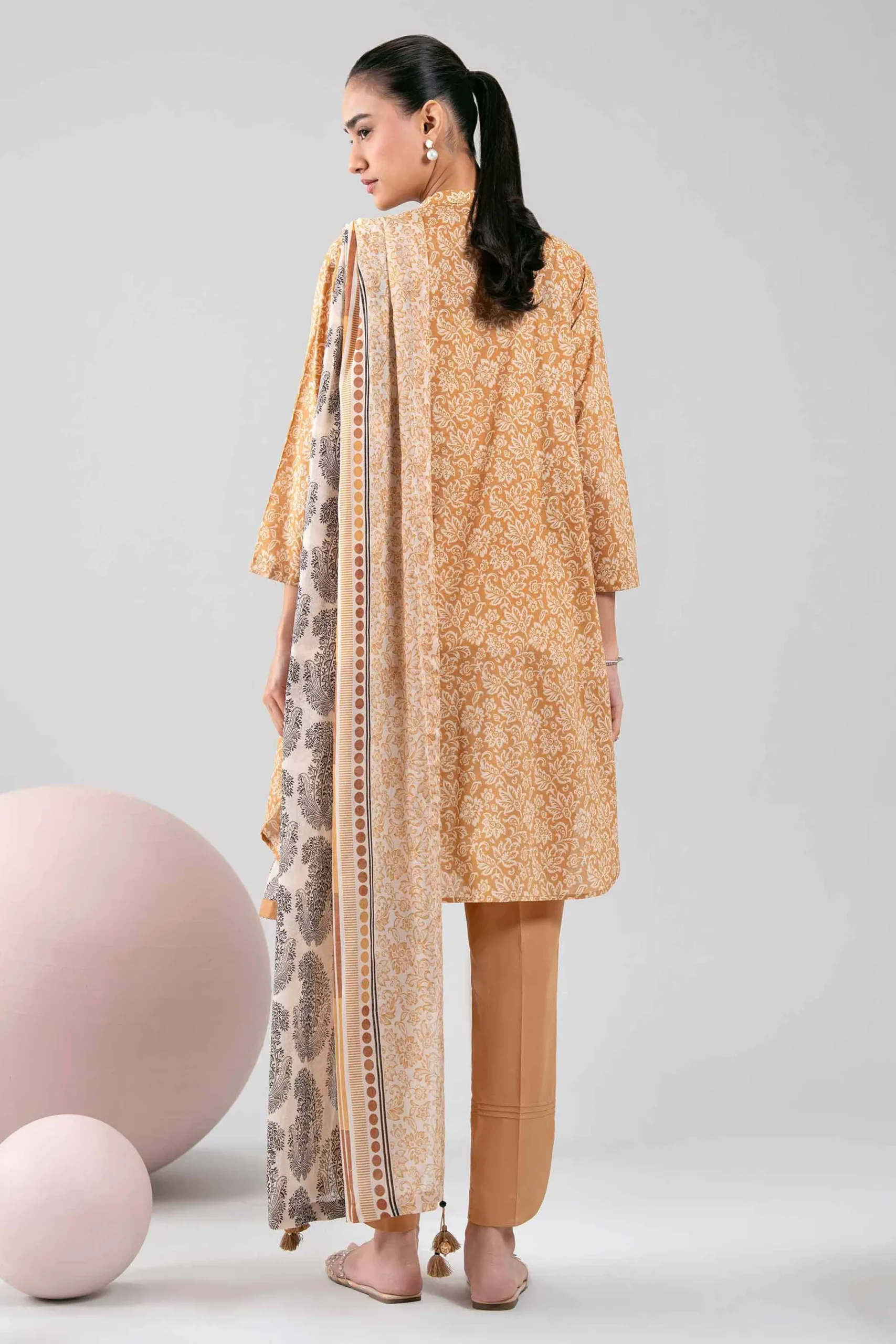 3 Piece - Printed Loose Fabric - 42602362