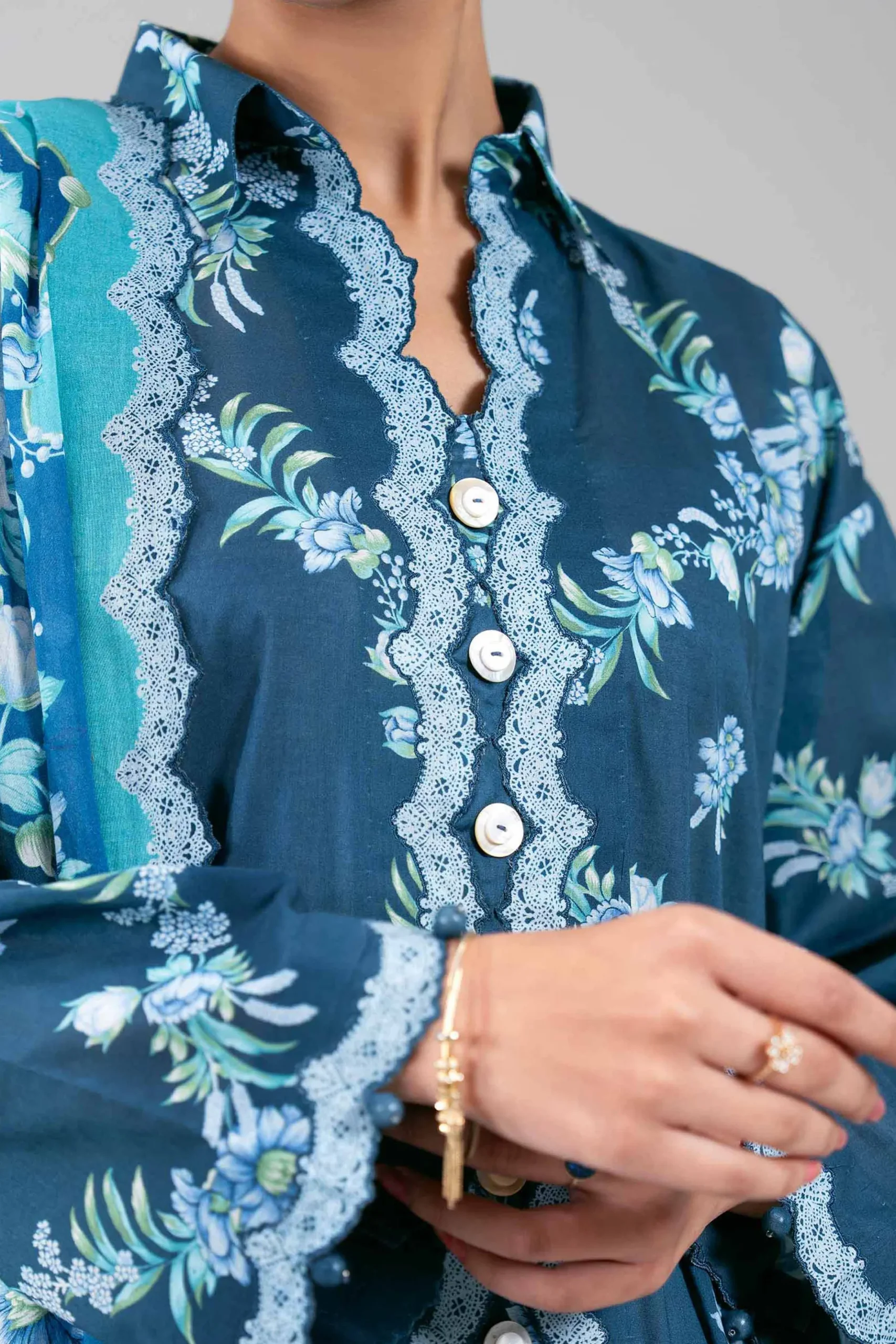 3 Piece - Printed Loose Fabric - 42602340