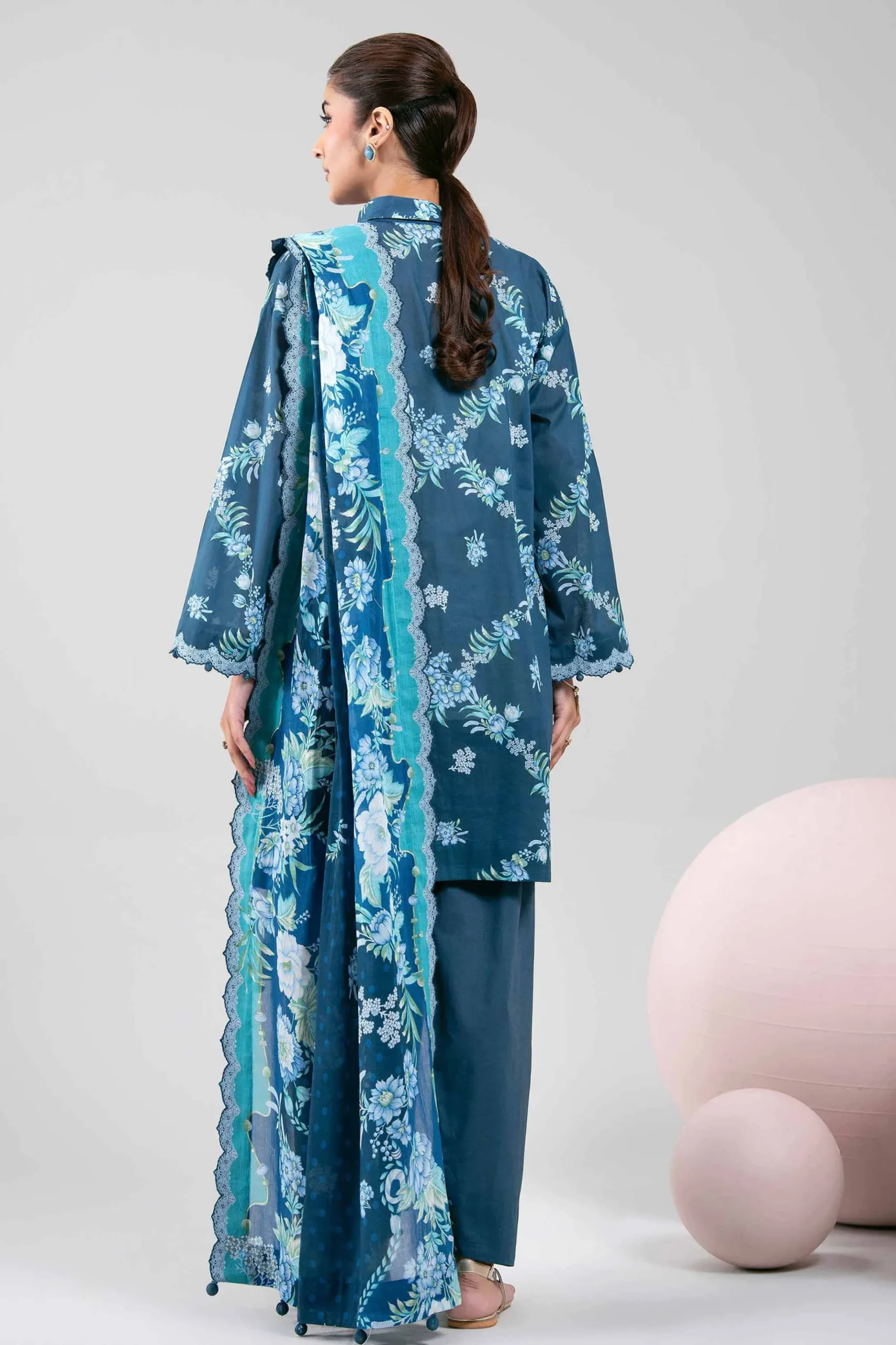 3 Piece - Printed Loose Fabric - 42602340