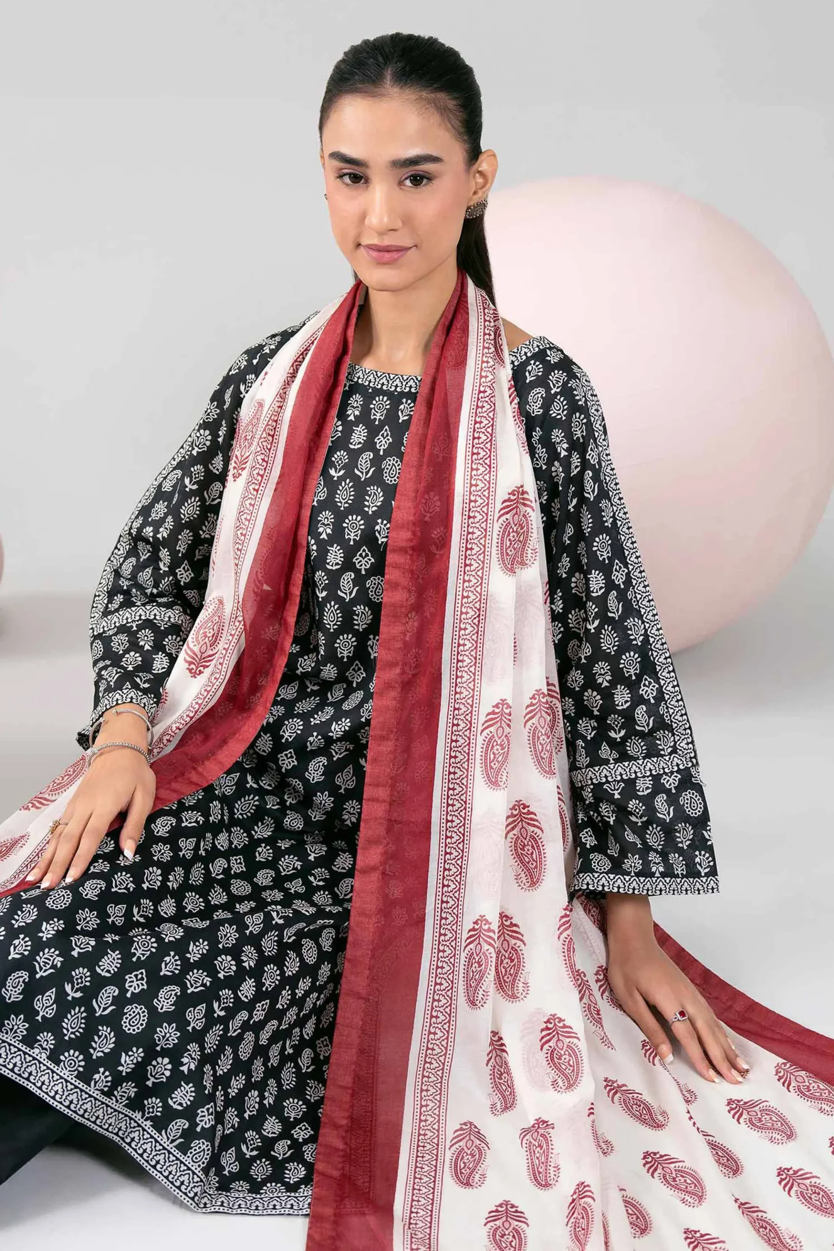3 Piece - Printed Loose Fabric - 42602360