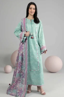 3 Piece - Printed Loose Fabric - 42602539