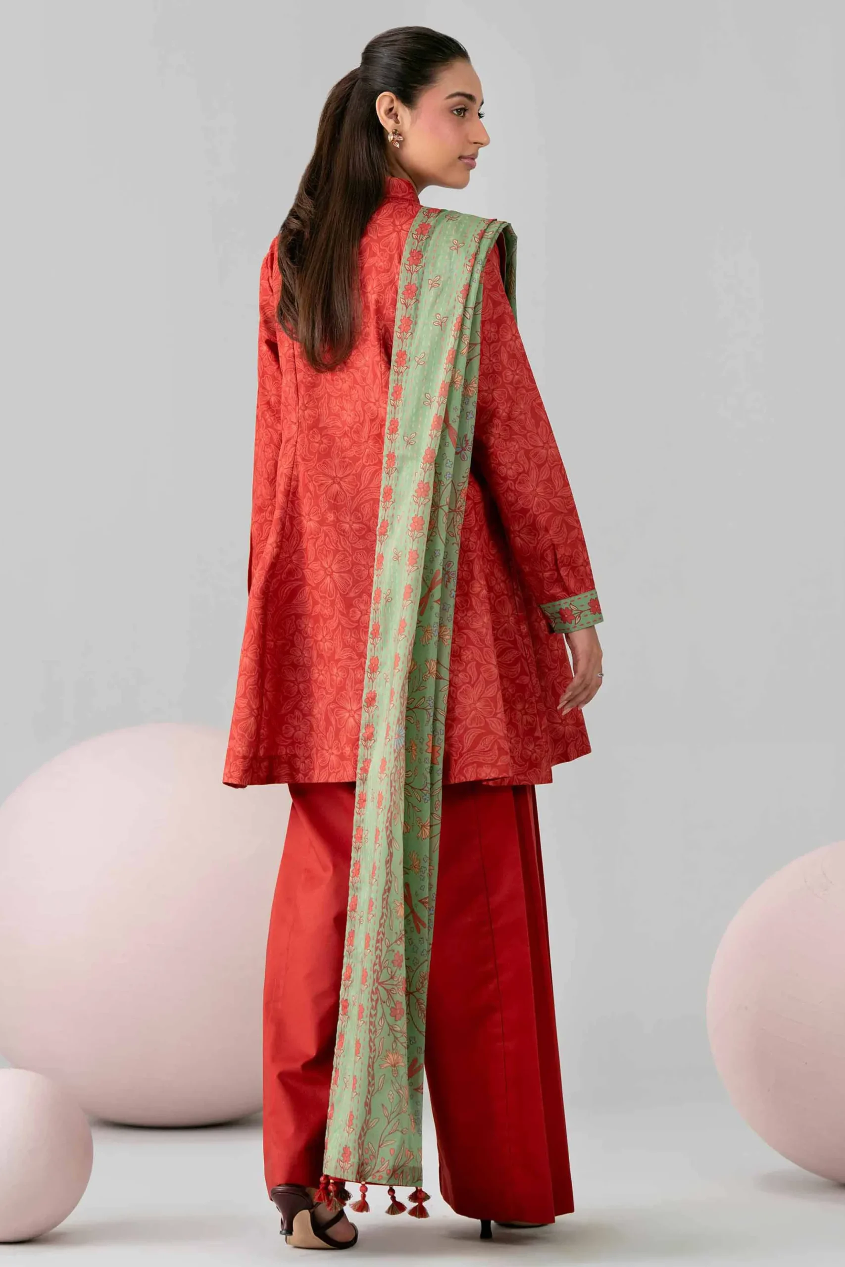 3 Piece - Printed Loose Fabric - 42602568
