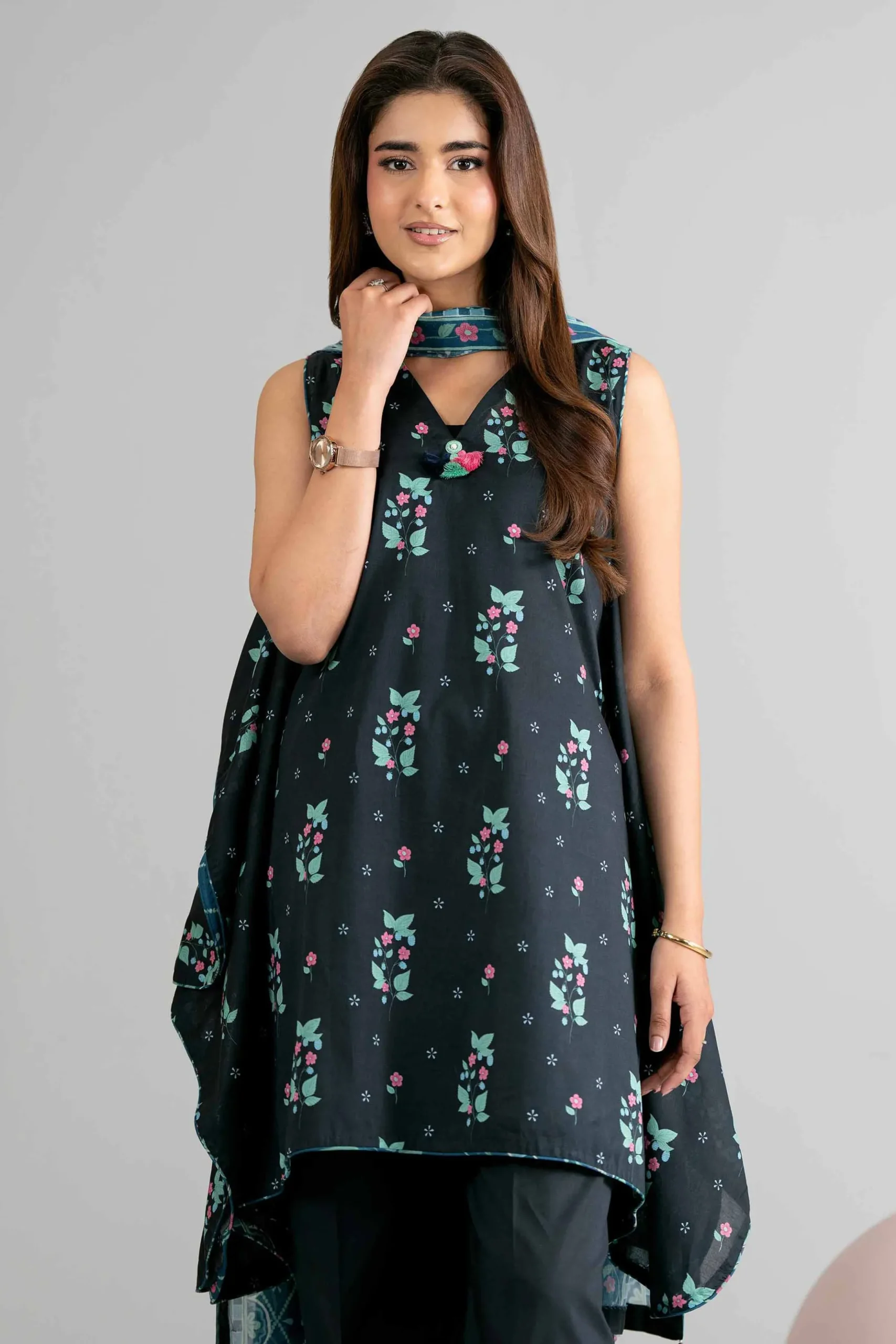 3 Piece - Printed Loose Fabric - 42602510
