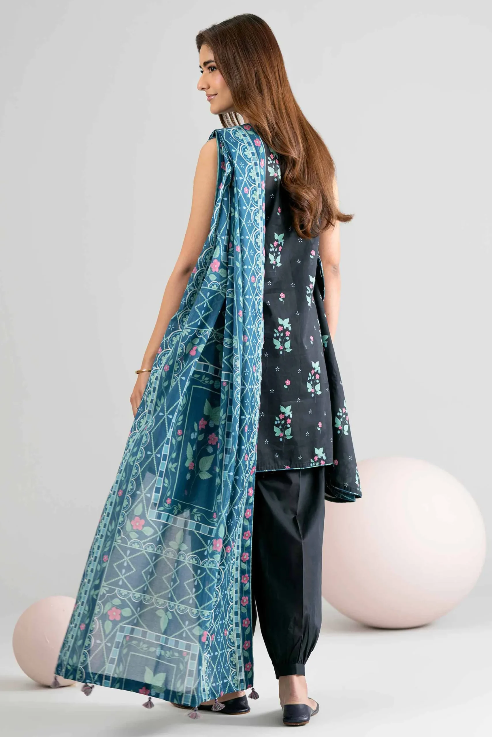 3 Piece - Printed Loose Fabric - 42602510