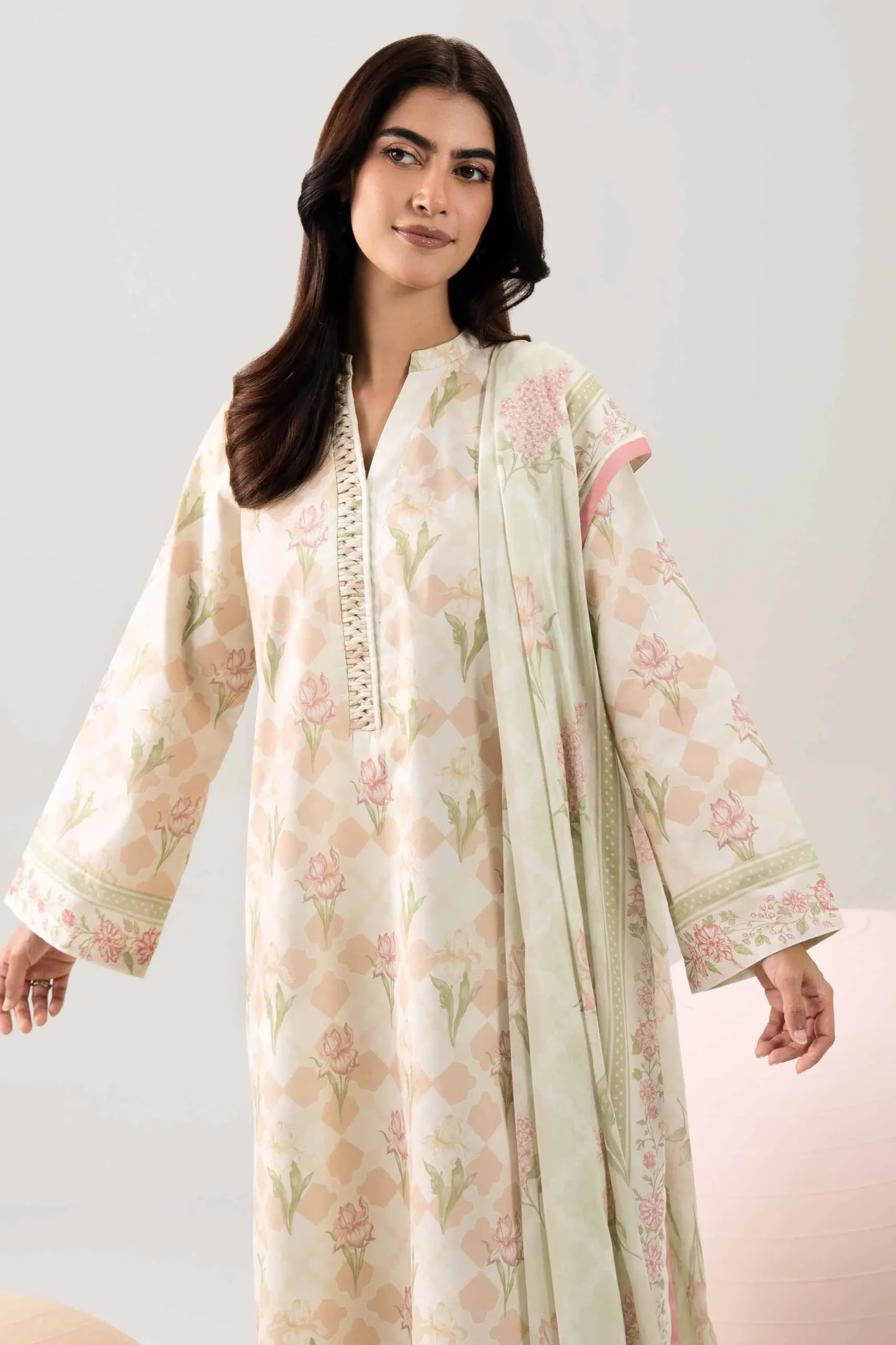 3 Piece - Printed Loose Fabric - 42602385