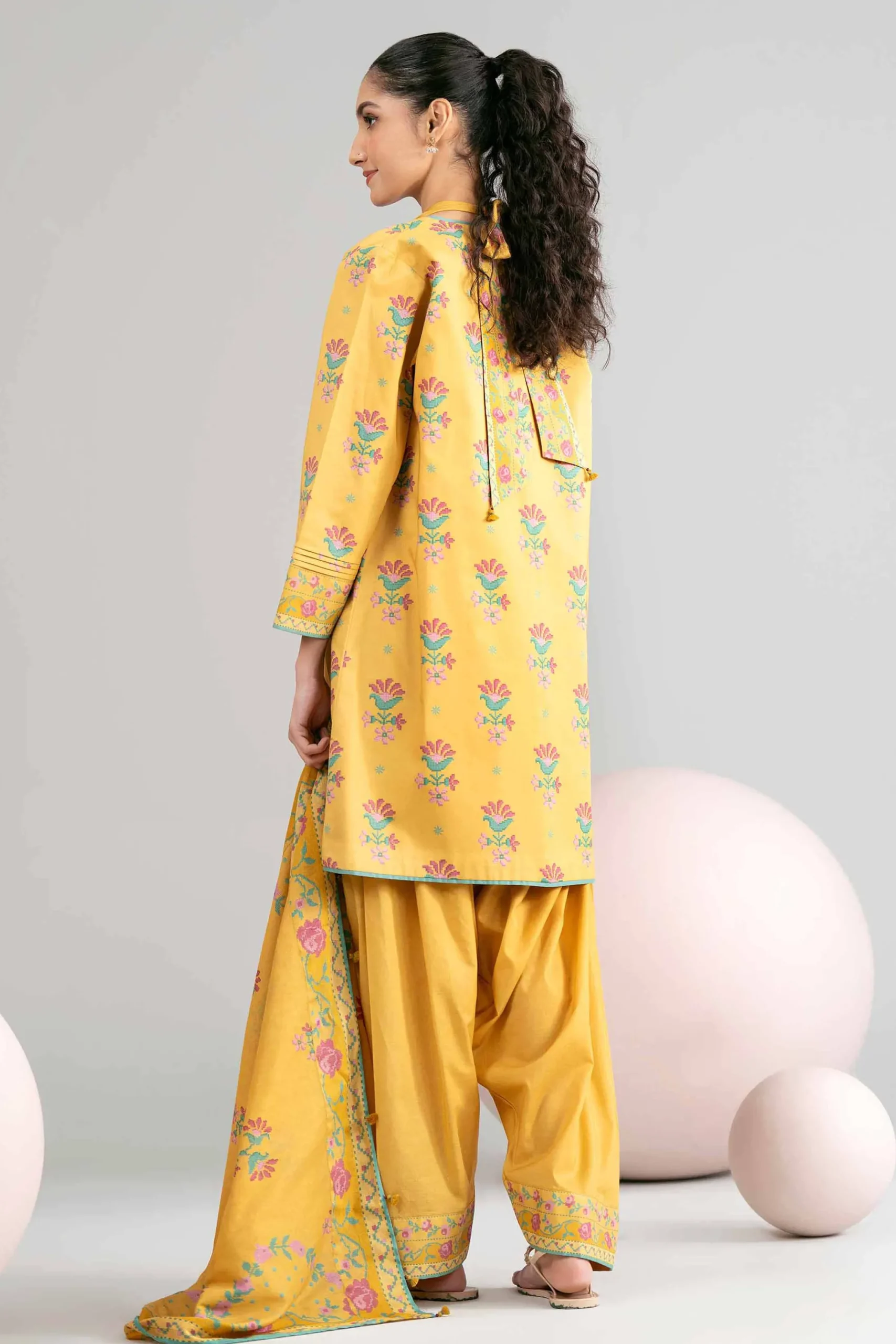 3 Piece - Printed Loose Fabric - 42602442