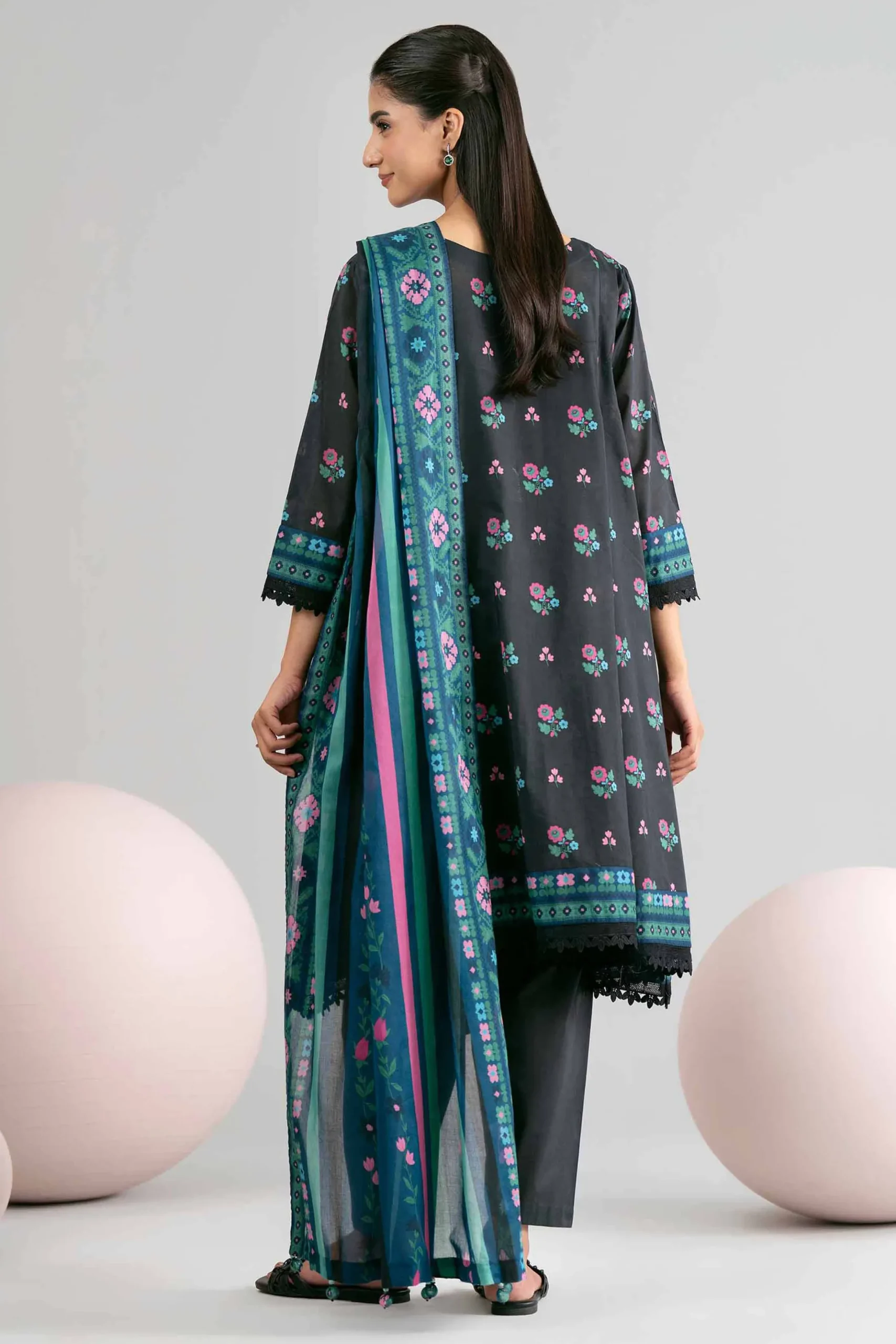 3 Piece - Printed Loose Fabric - 42602416