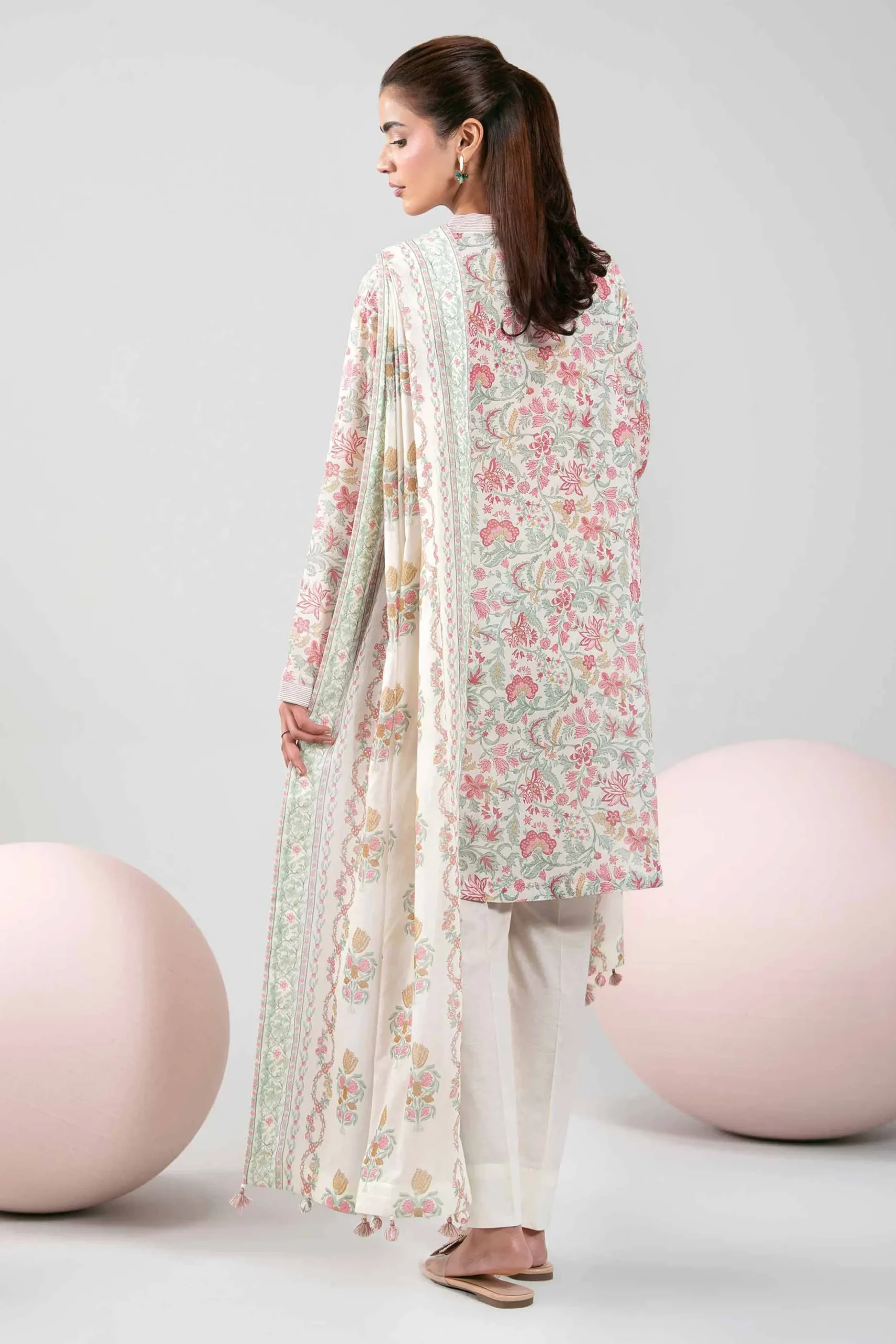 3 Piece - Printed Loose Fabric - 42602399