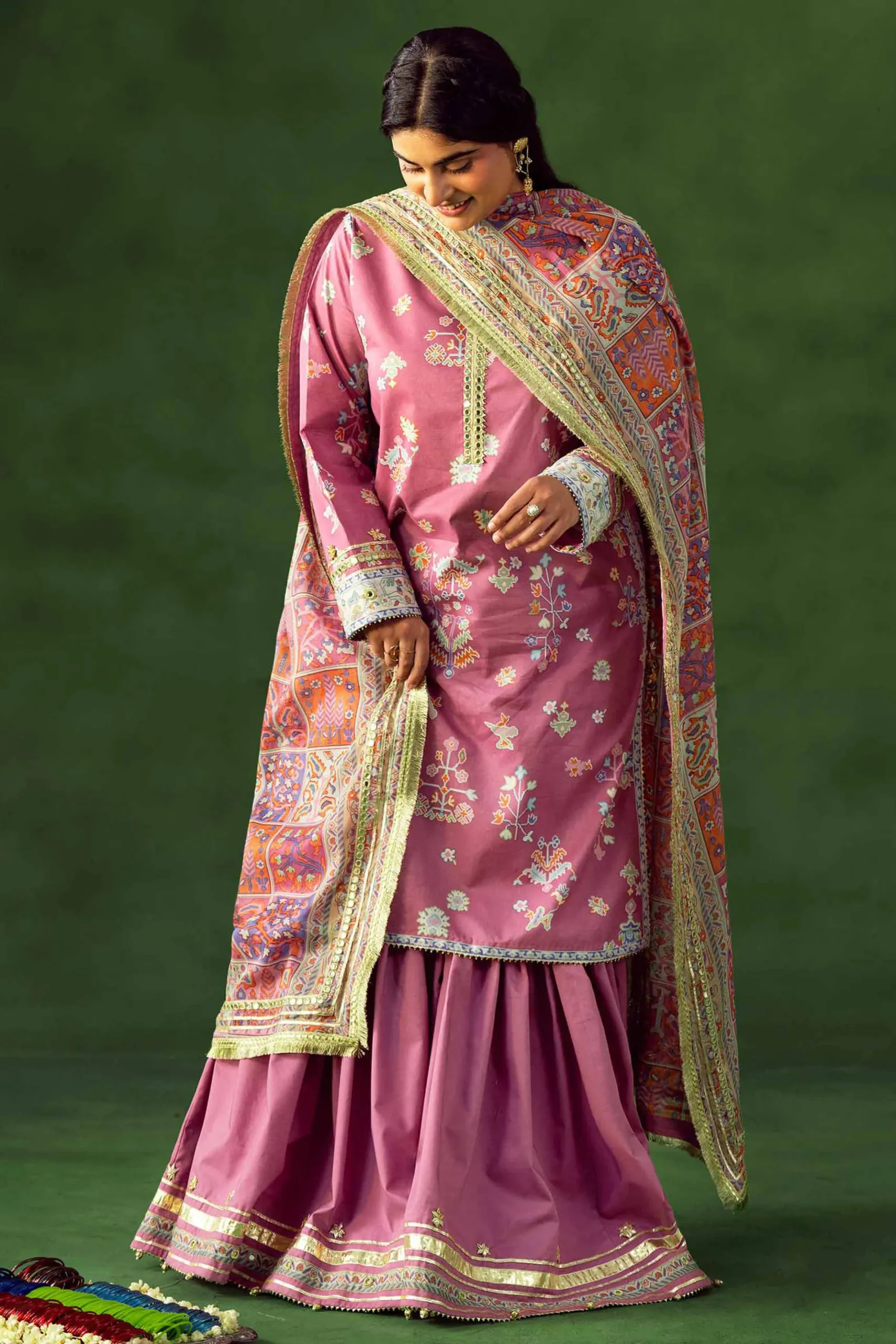 3 Piece - Printed Loose Fabric - 42602514