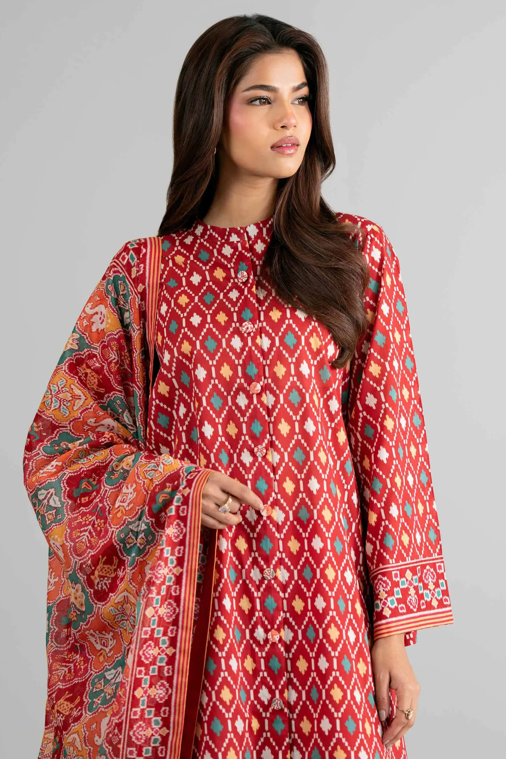 3 Piece - Printed Loose Fabric - 42602513