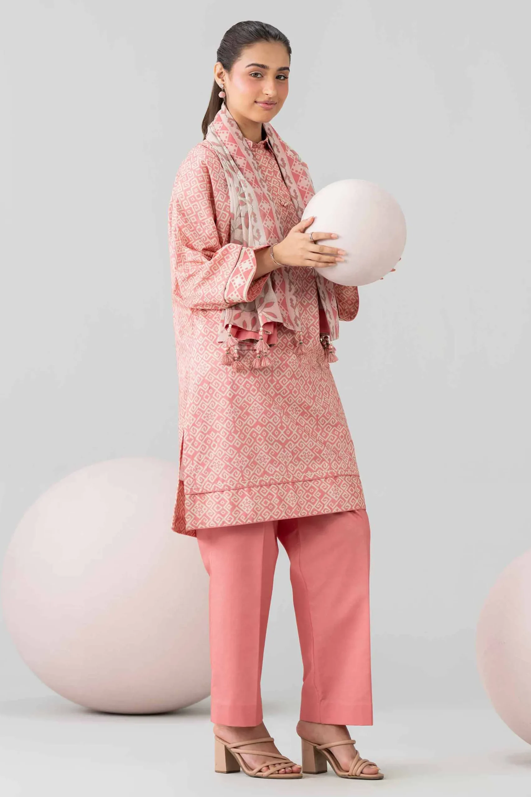 3 Piece - Printed Loose Fabric - 42602562
