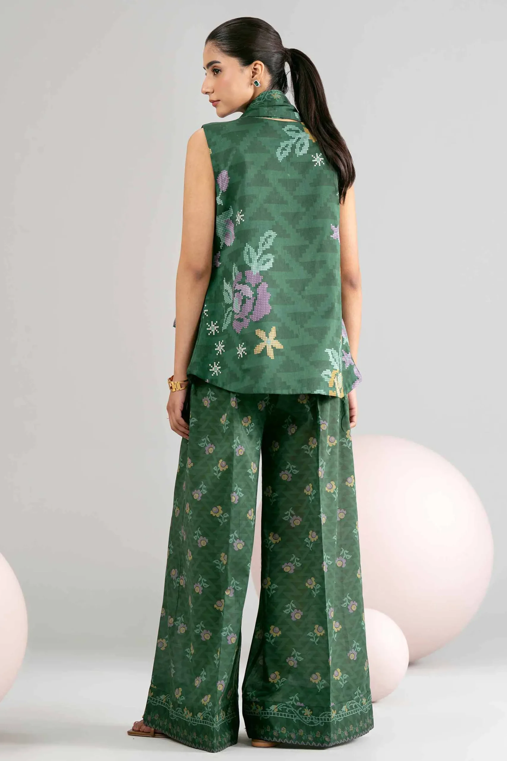 3 Piece - Printed Loose Fabric - 42602439