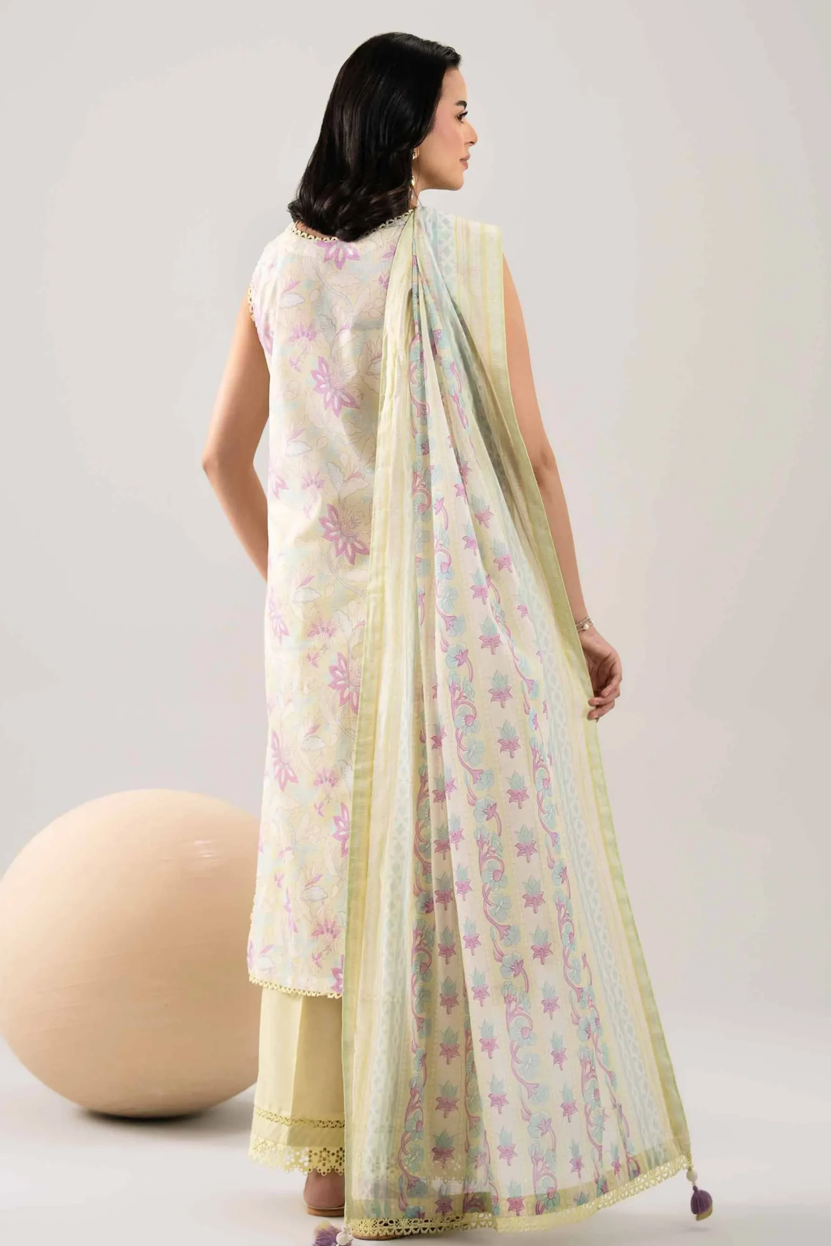 3 Piece - Printed Loose Fabric - 42602398