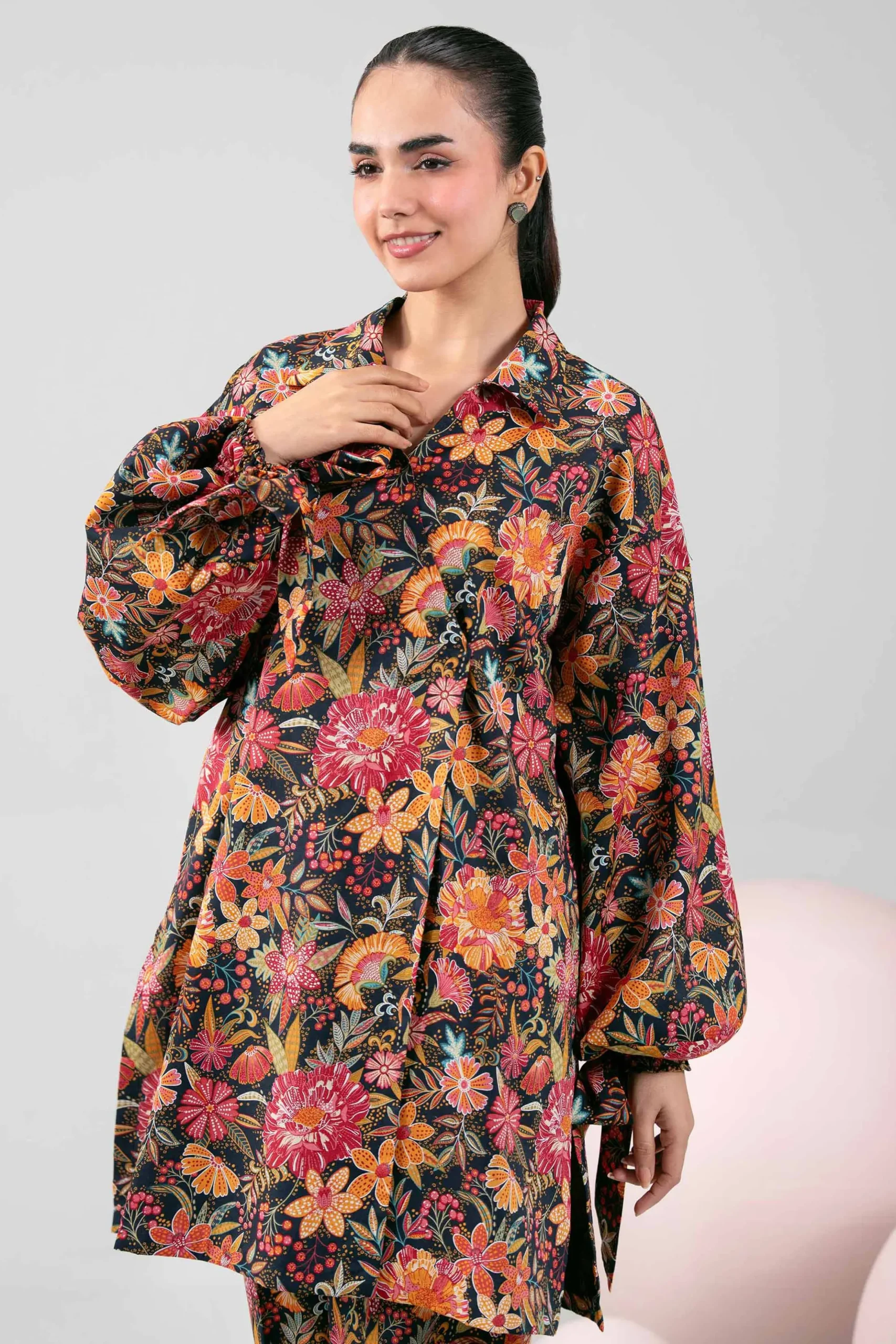 1 Piece - Printed Loose Fabric - 42602282