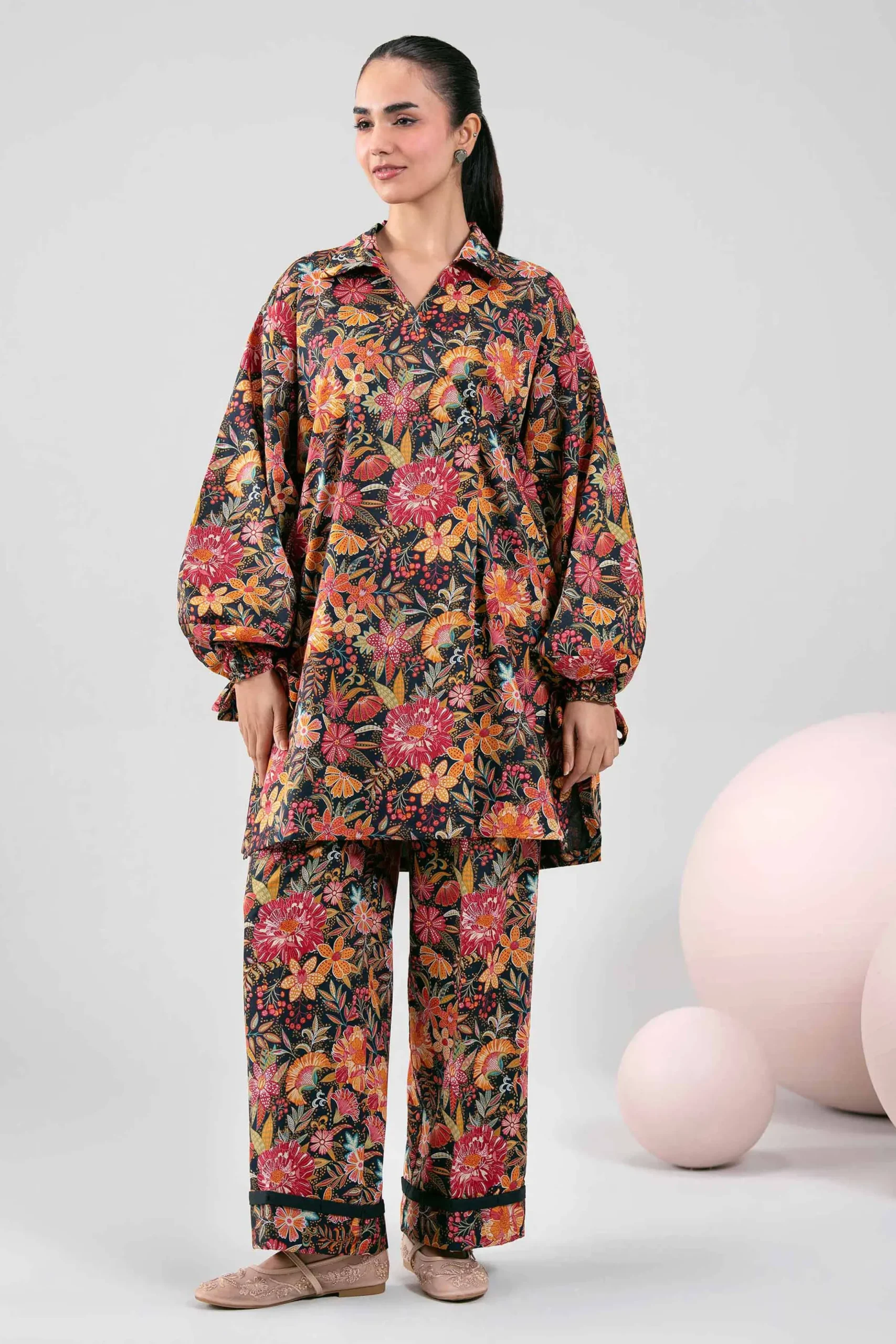 1 Piece - Printed Loose Fabric - 42602282