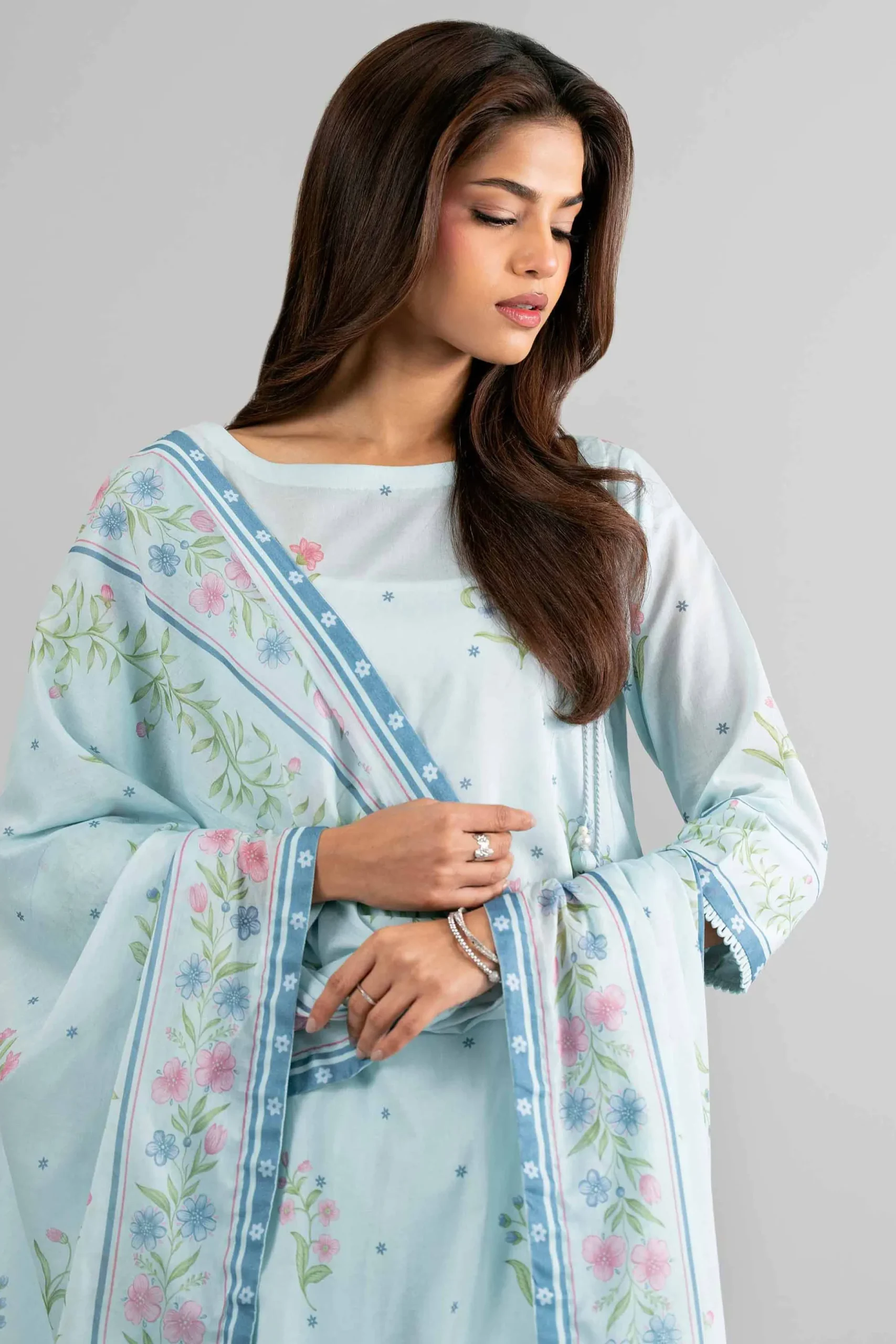 3 Piece - Printed Loose Fabric - 42602511