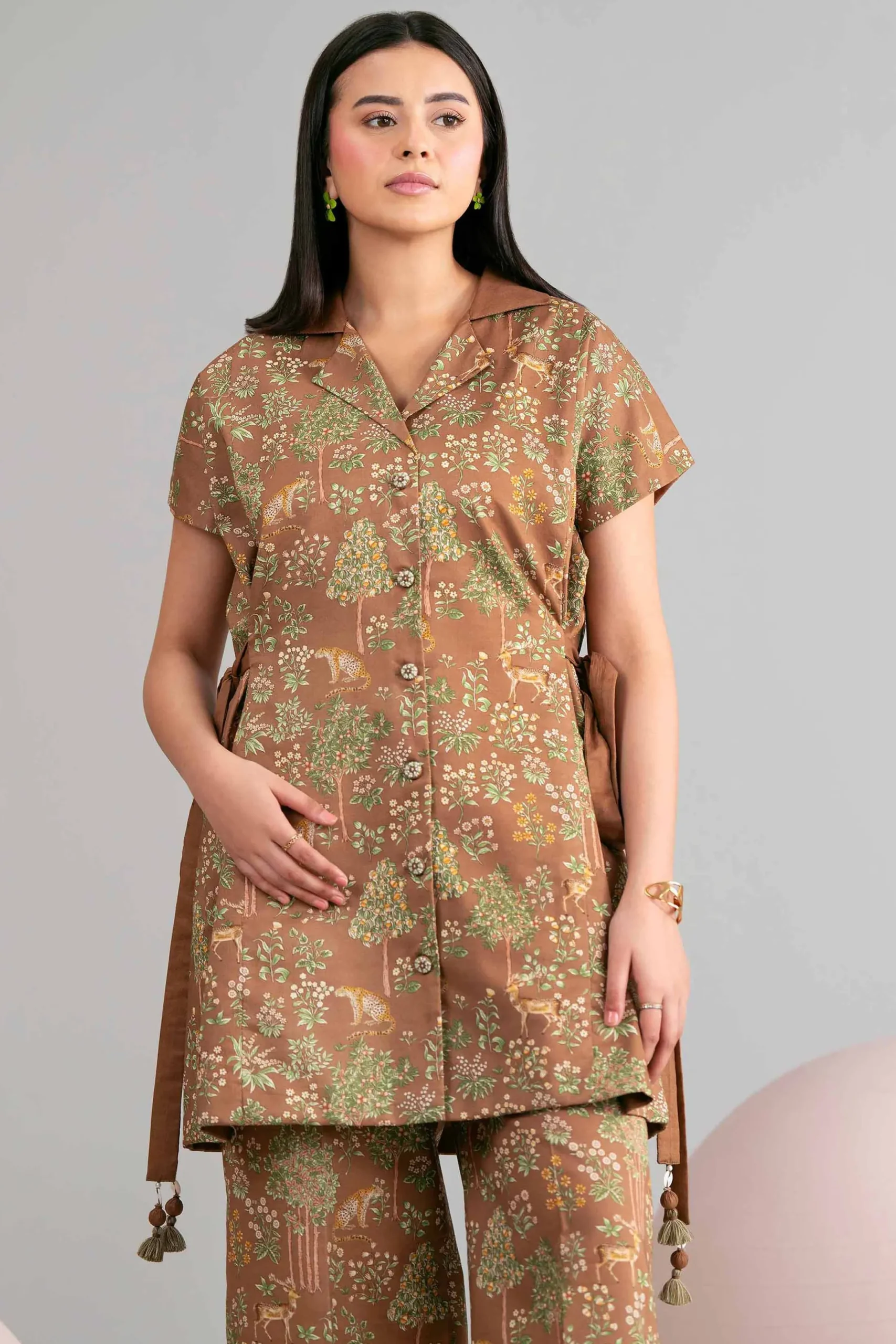 1 Piece - Printed Loose Fabric - 42602467