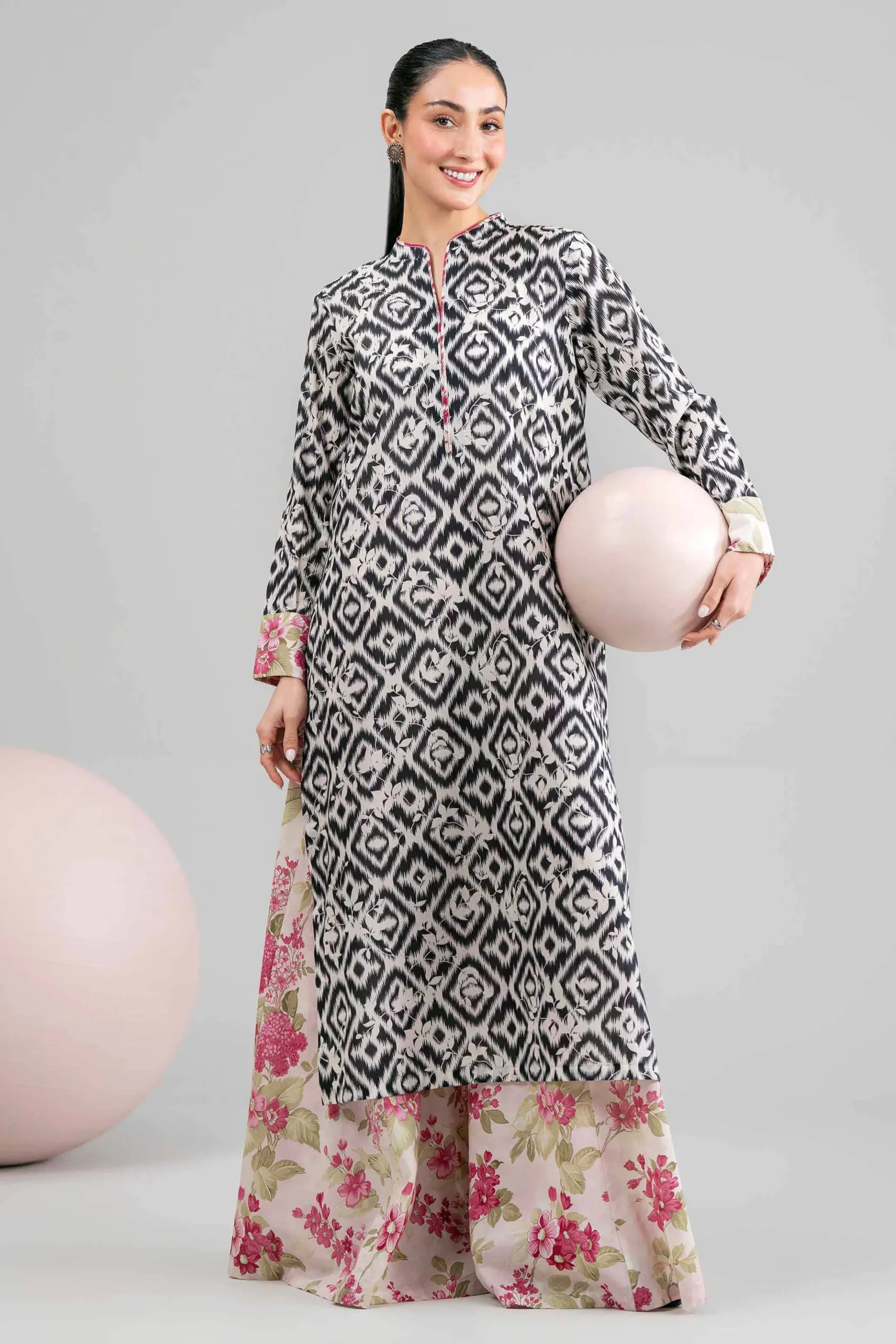 1 Piece - Printed Loose Fabric - 42602277