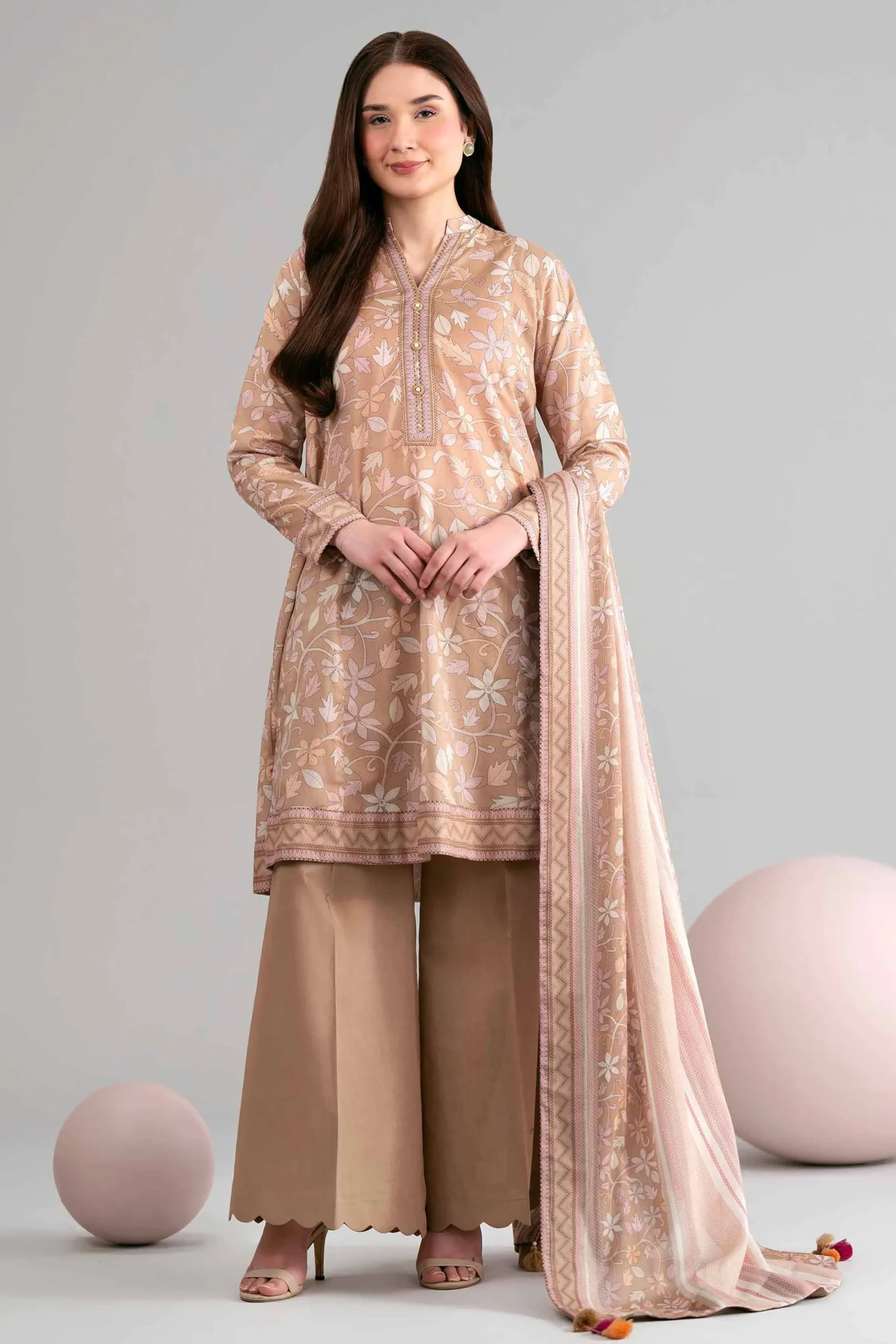 3 Piece - Printed Loose Fabric - 42602448