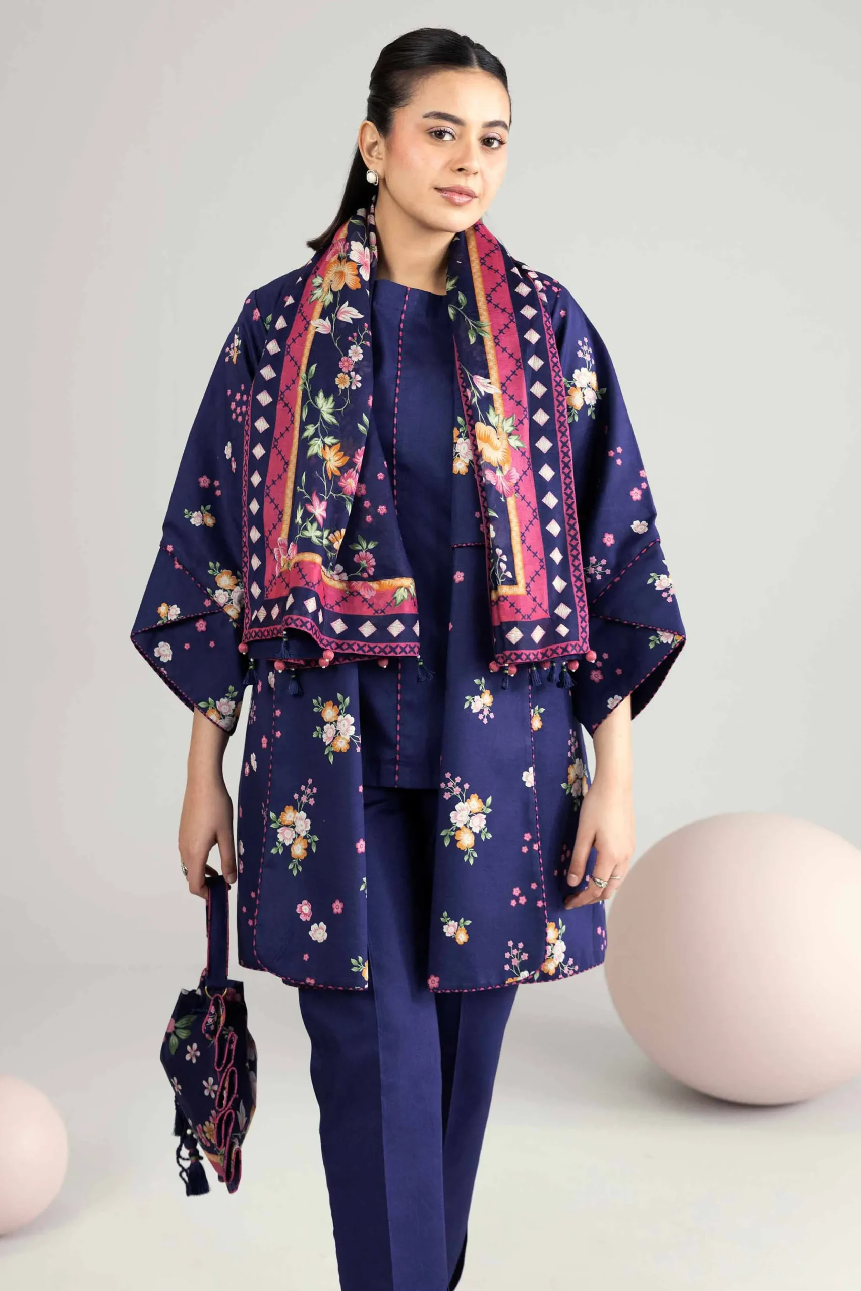 3 Piece - Printed Loose Fabric - 42602557