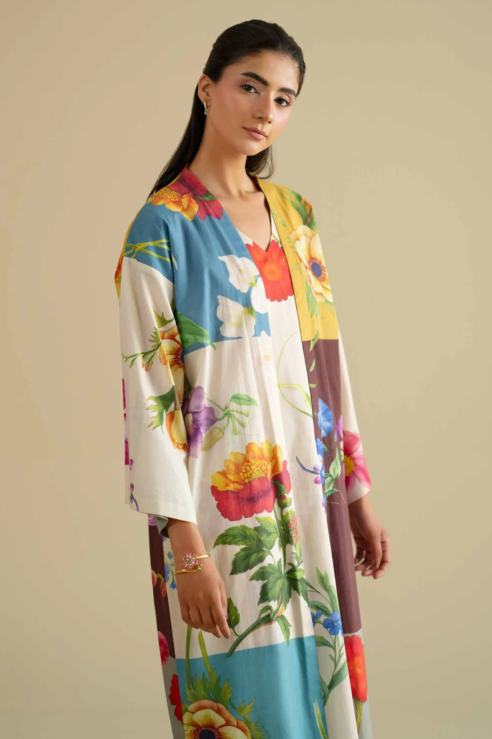3 Piece - Printed Loungewear - KLS26-01