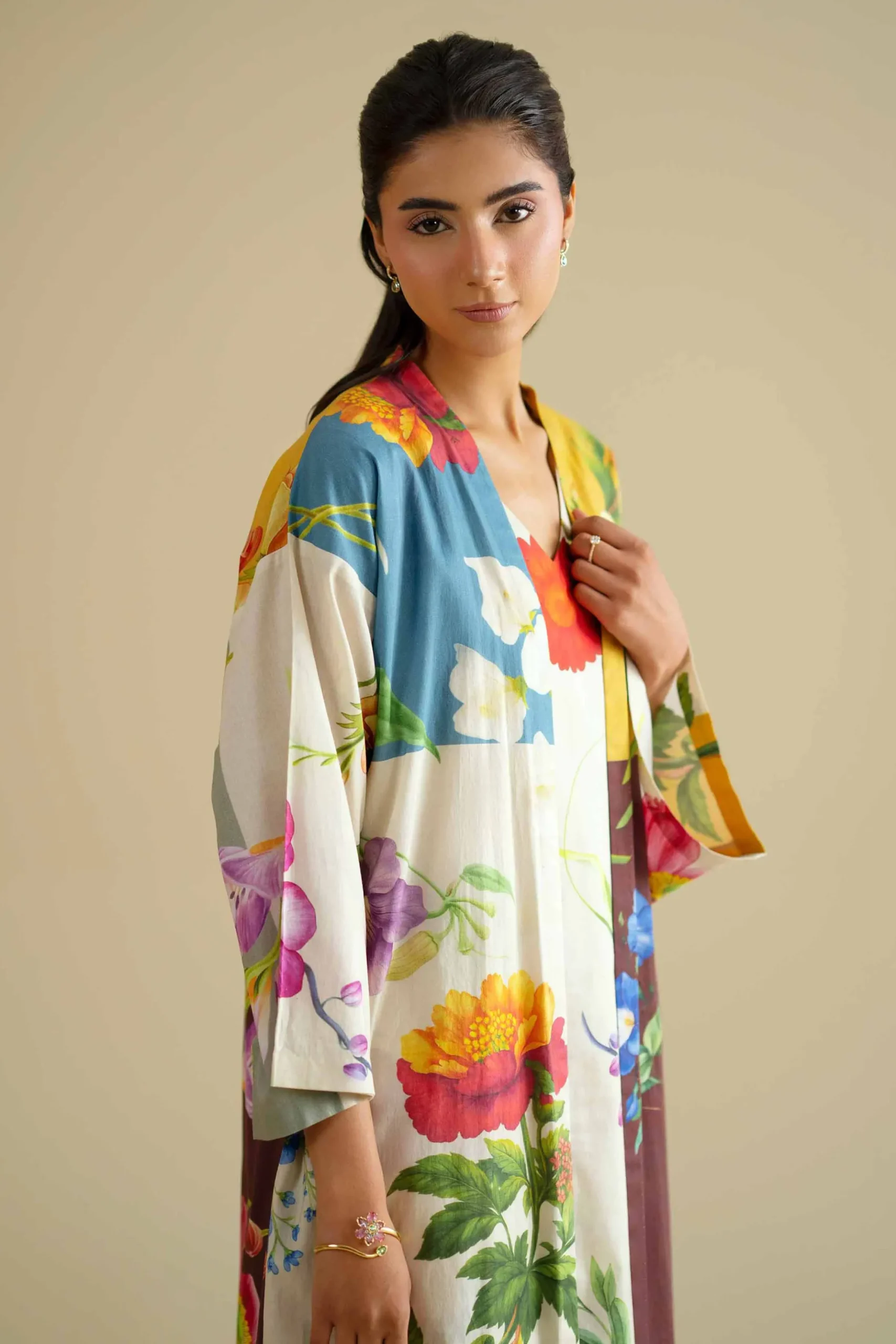 3 Piece - Printed Loungewear - KLS26-01