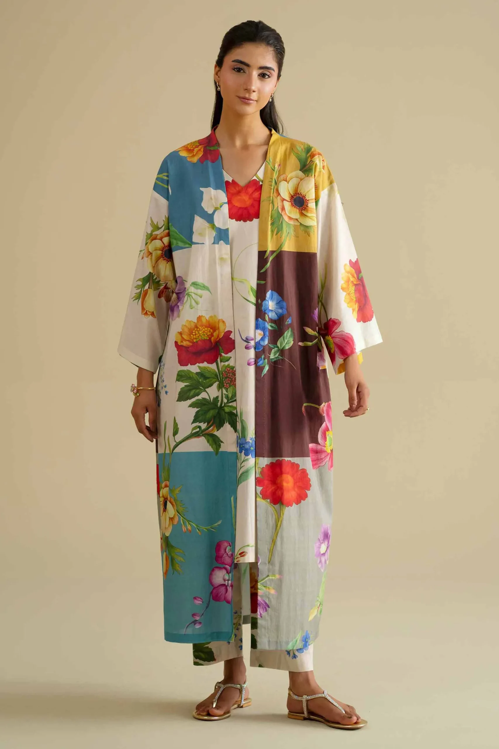 3 Piece - Printed Loungewear - KLS26-01