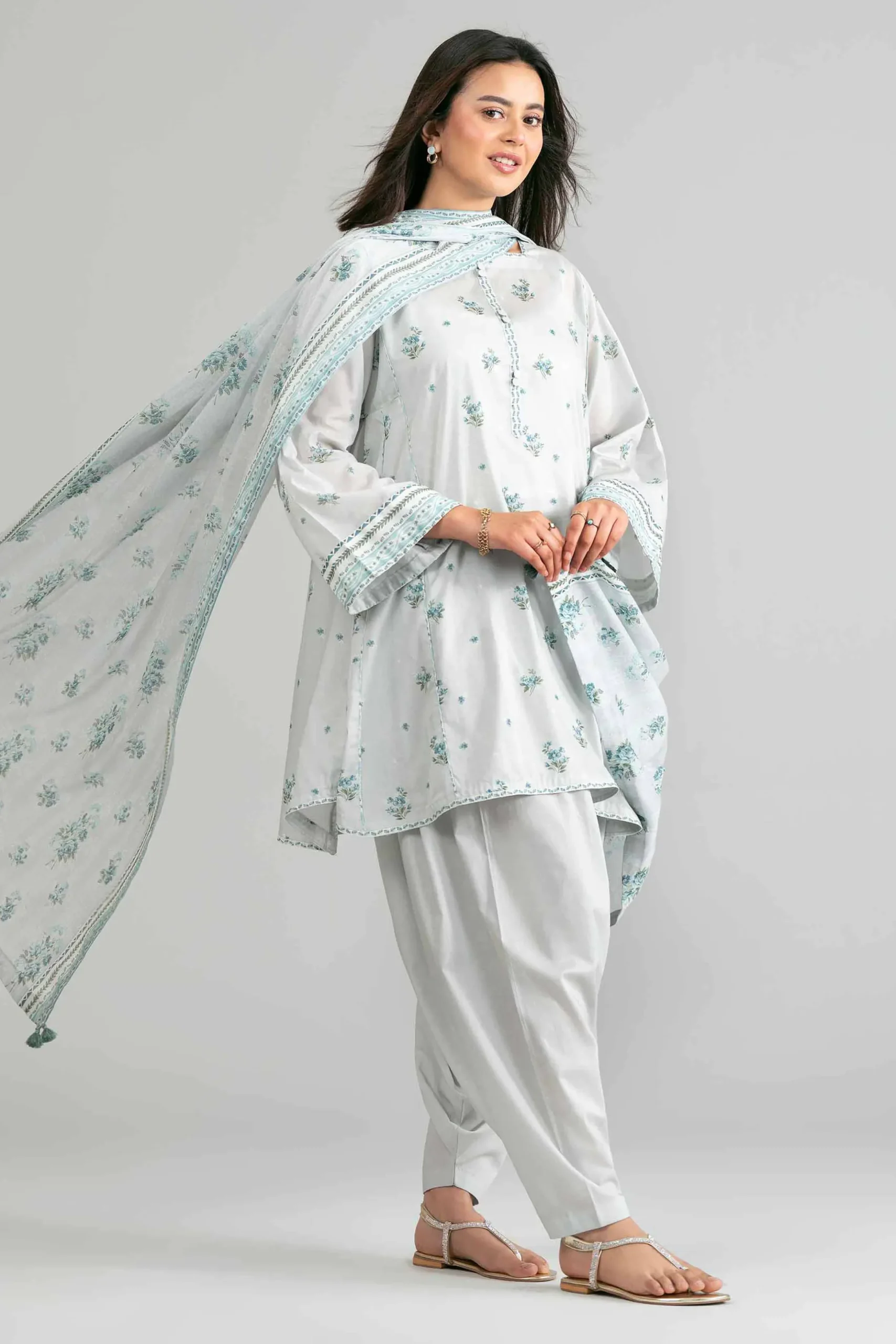 3 Piece - Printed Suit - 42601886