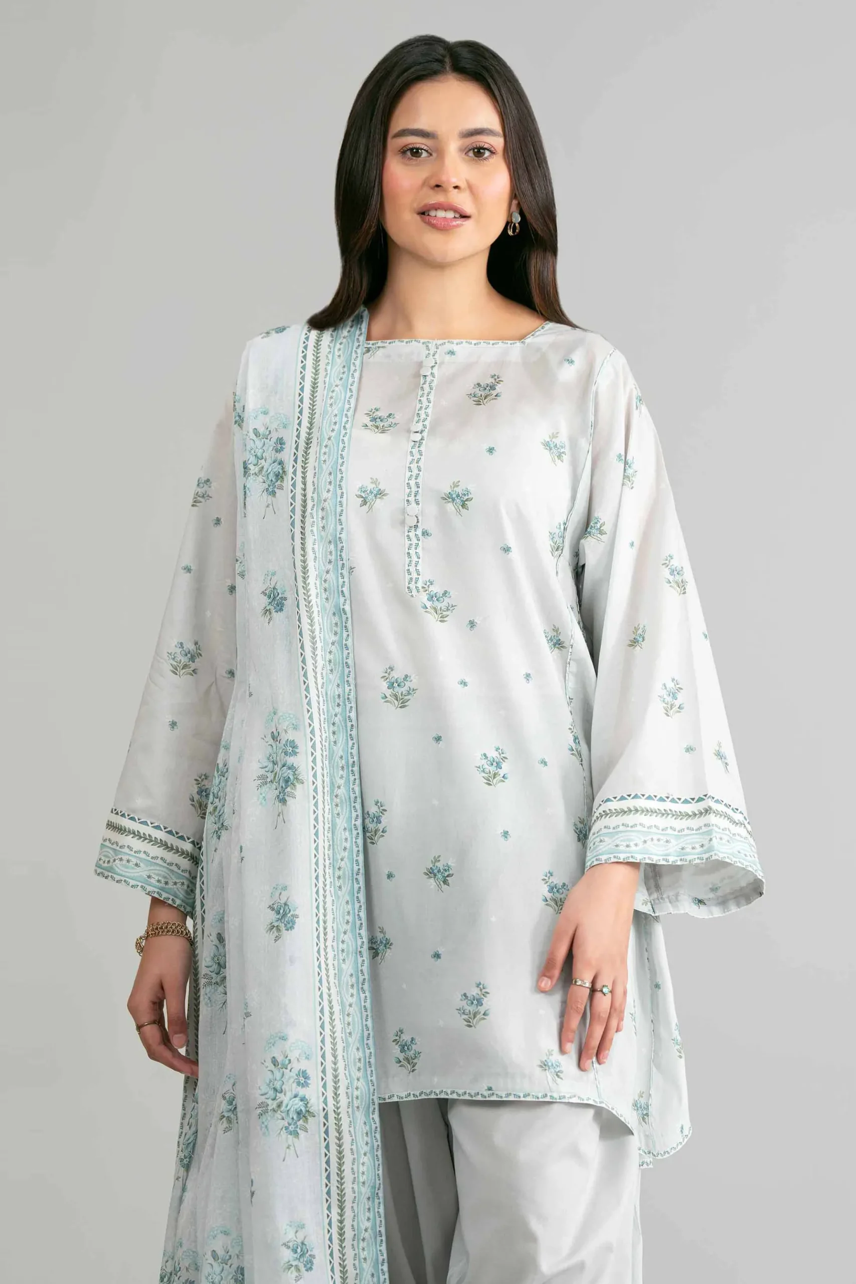 3 Piece - Printed Suit - 42601886
