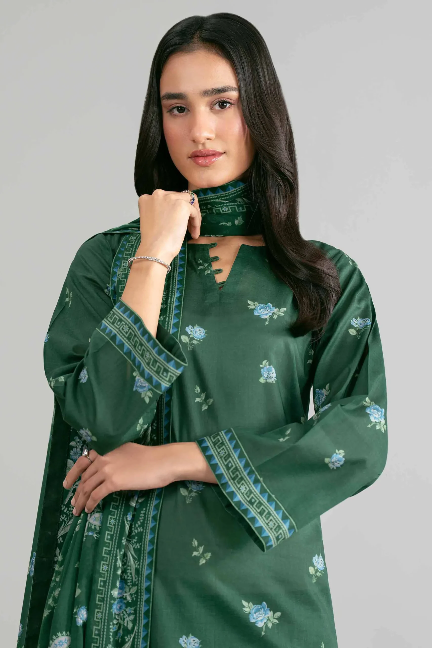 3 Piece - Printed Suit - 42601878