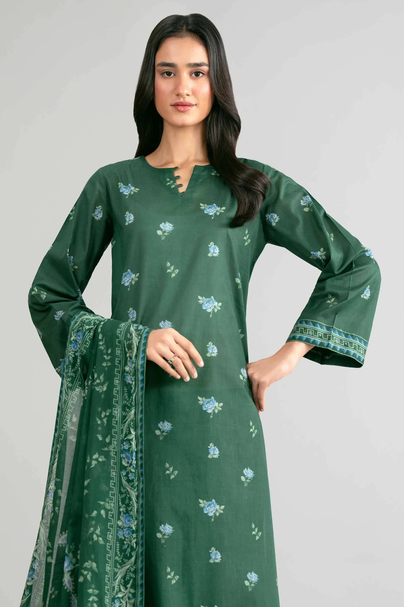 3 Piece - Printed Suit - 42601878